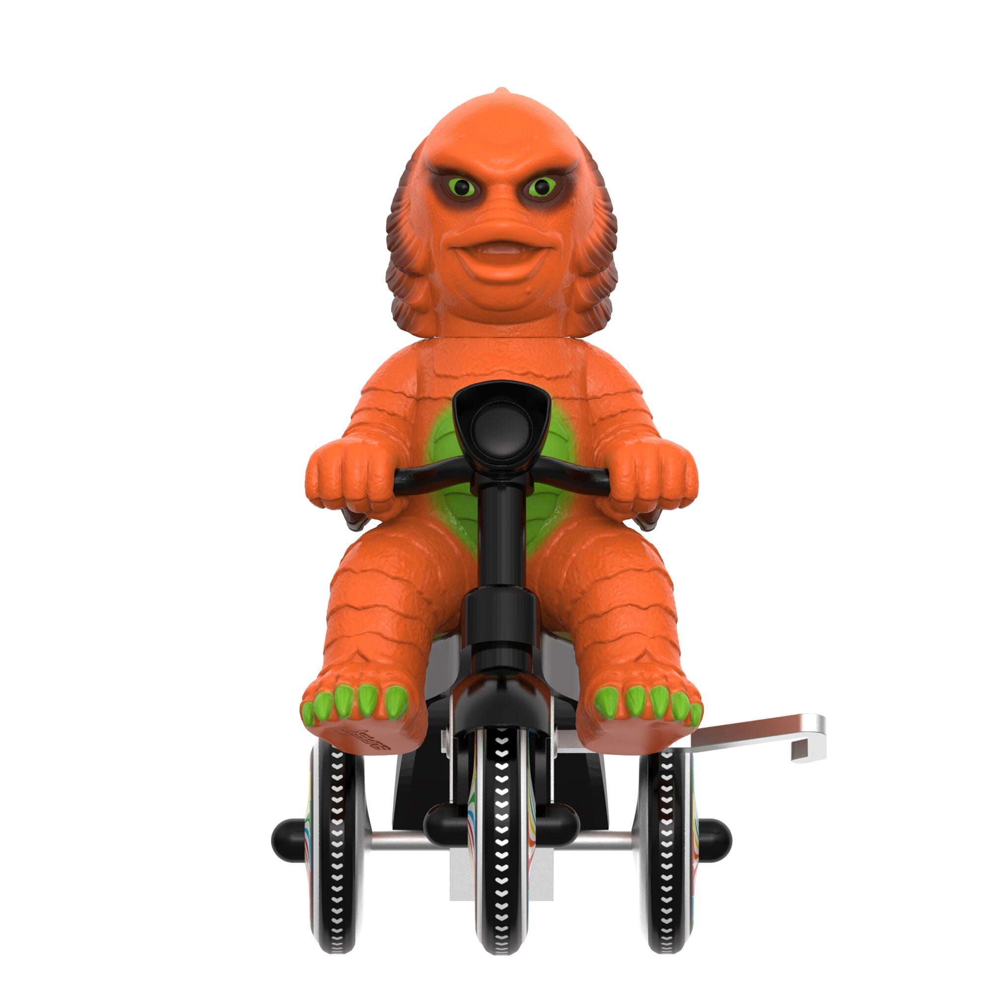 Super7 Super Cycles Creature Black Lagoon tricicletă portocaliu-negru