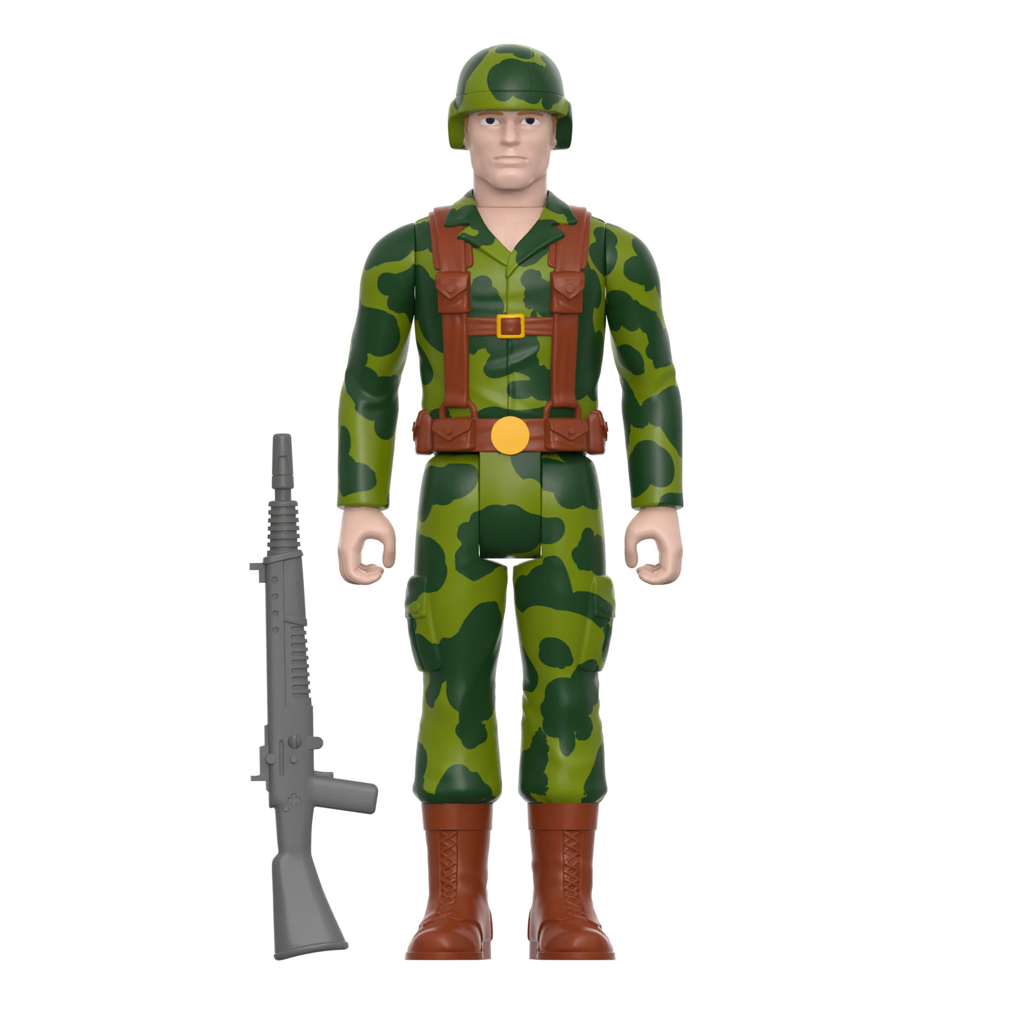 Super7 ReAction G.I. Joe Trooper figurina Clean Shaven Pink