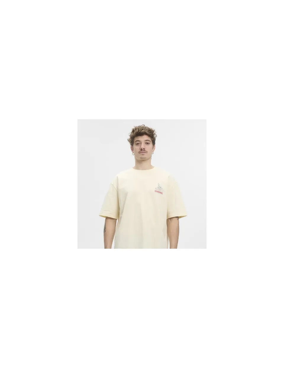 Hydroponic Sponge Deep Sea tricou alb colaborare