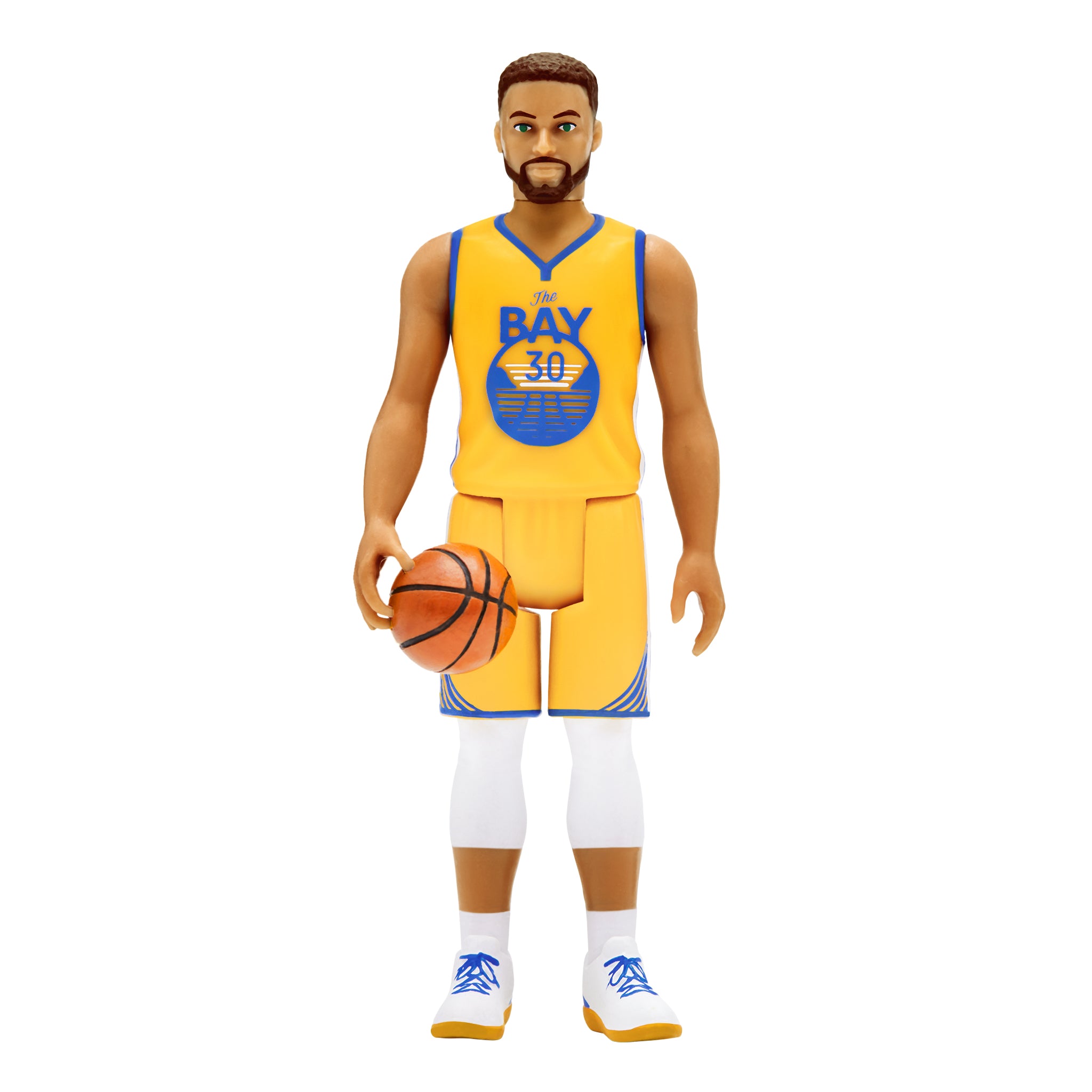 Super7 NBA Supersports Steph Curry figurină galben Statement
