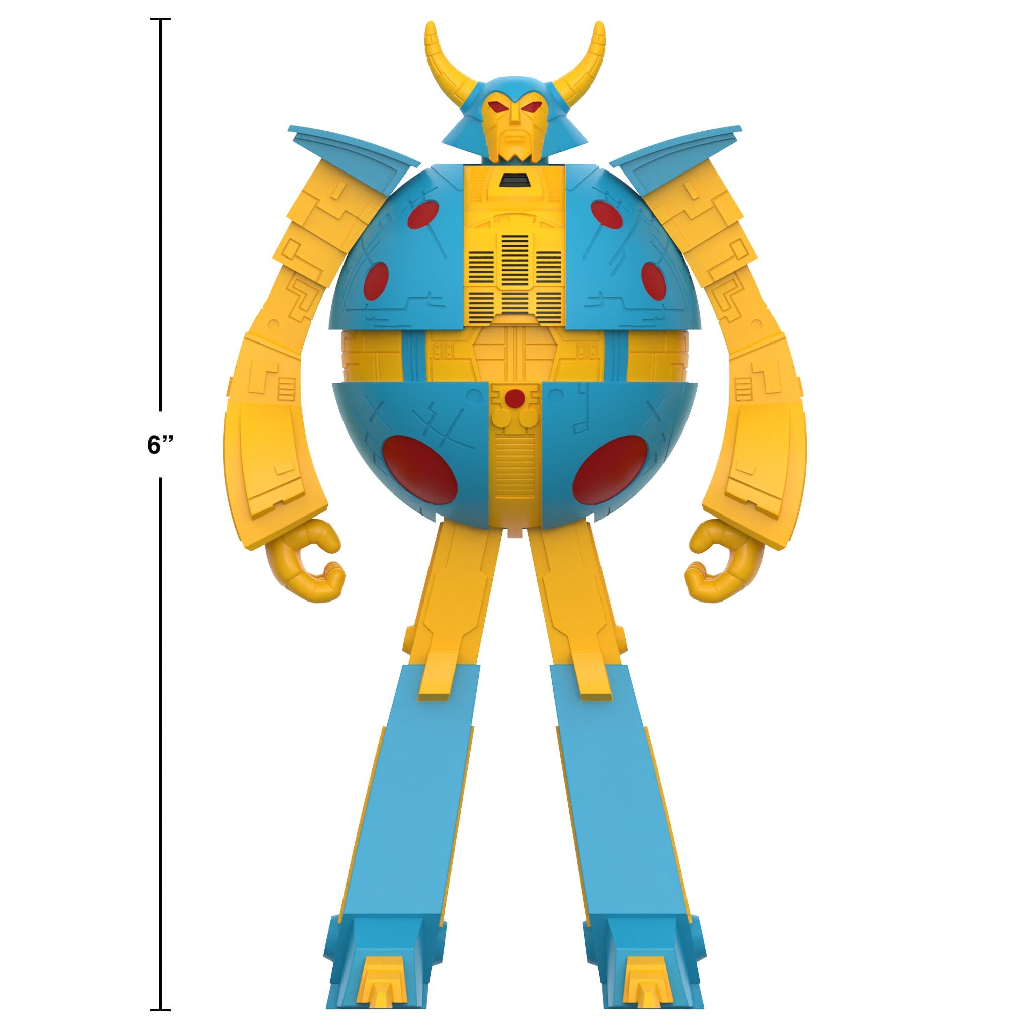 Super7 Transformers Unicron Yellow figurina ReAction