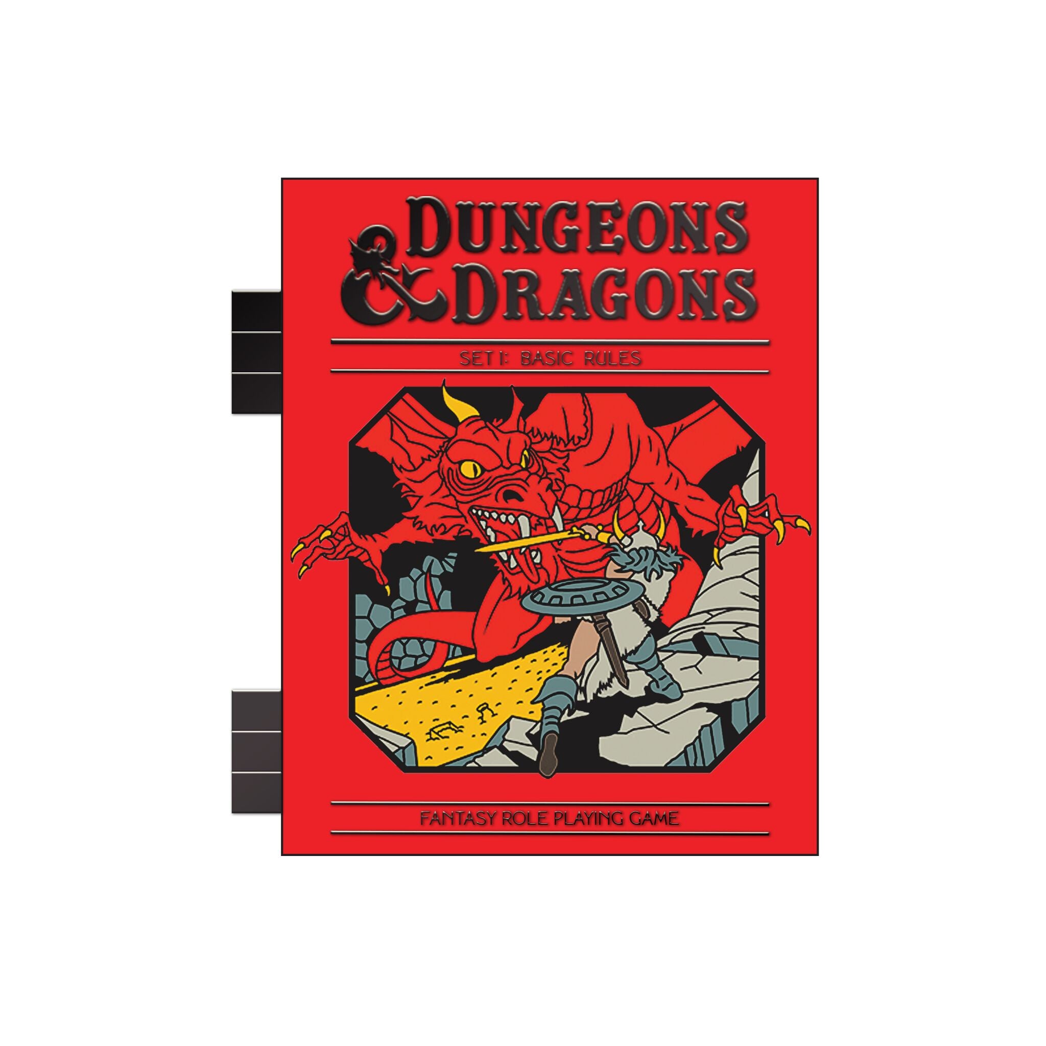 Super7 Dungeons Dragons Basic Rules pin email hinge