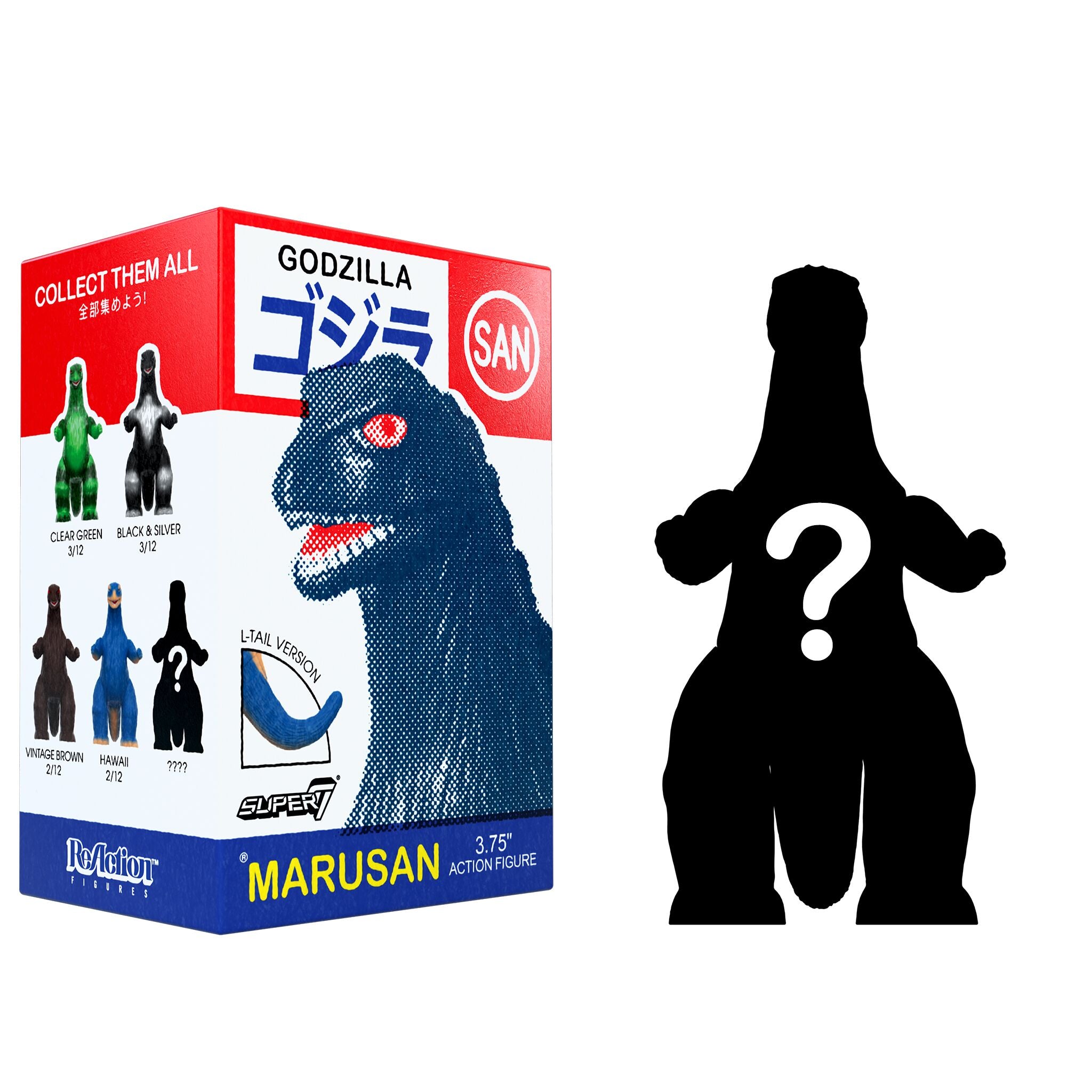 Super7 Toho Marusan Wave 06 set 12 blind box Godzilla