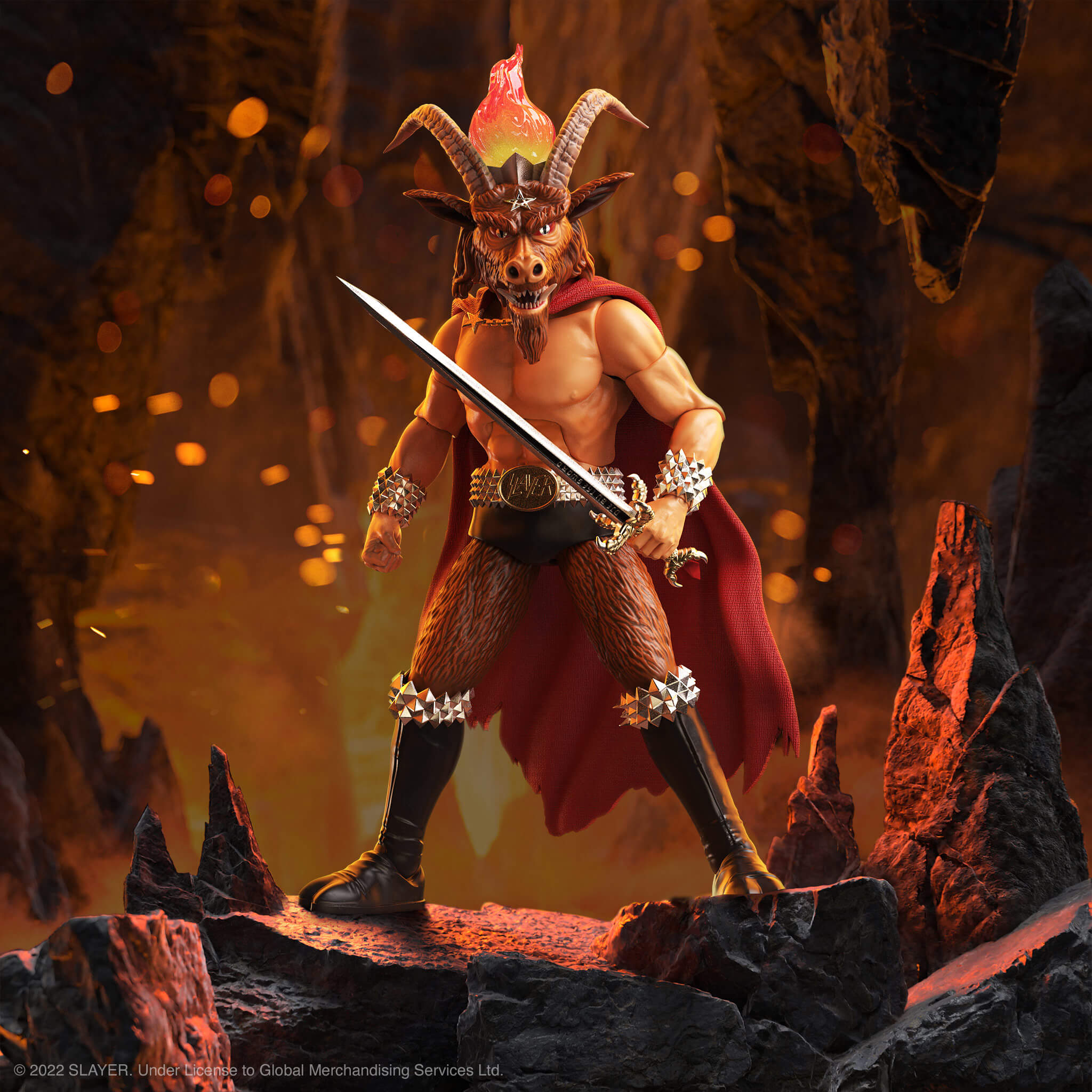 Super7 Slayer ULTIMATES Wave 01 Minotaur figurina Show No Mercy