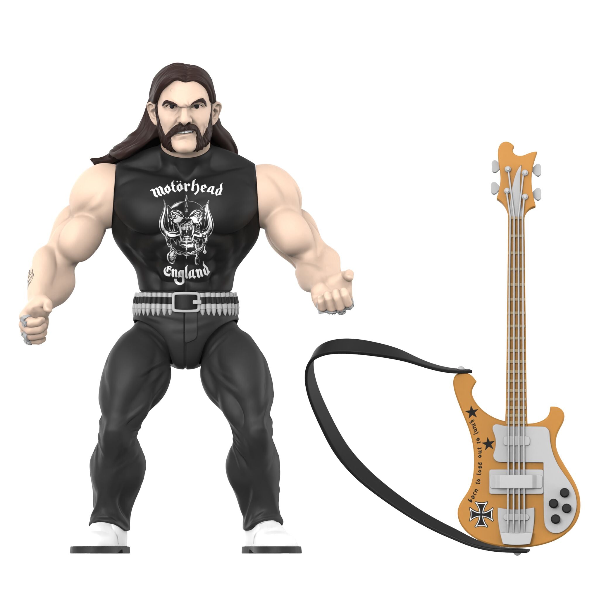 Super7 Motorhead Lemmy figurina vintage 14 cm