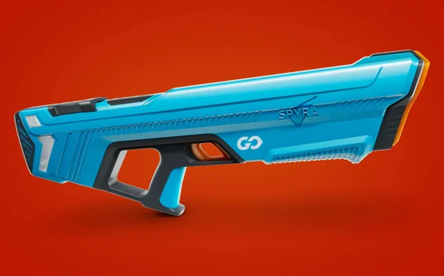 SpyraGO pistol apa compact albastru ploaie usoara