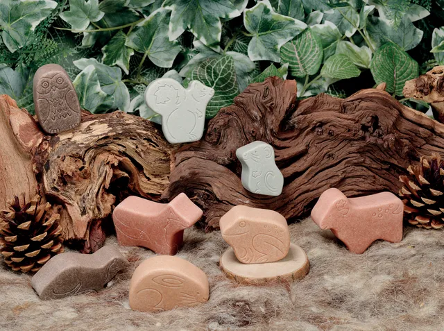 Yellow Door Little Lands Woodland figurine animale padure set 8