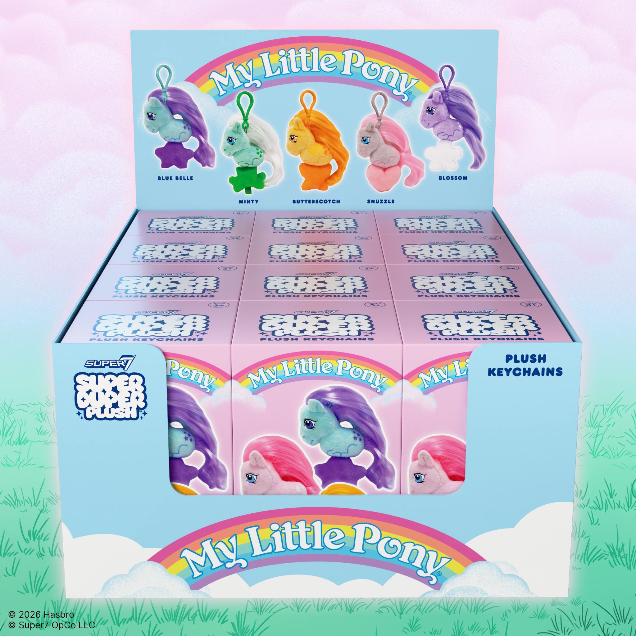 Super7 My Little Pony breloc plus blind box 10 cm set 12