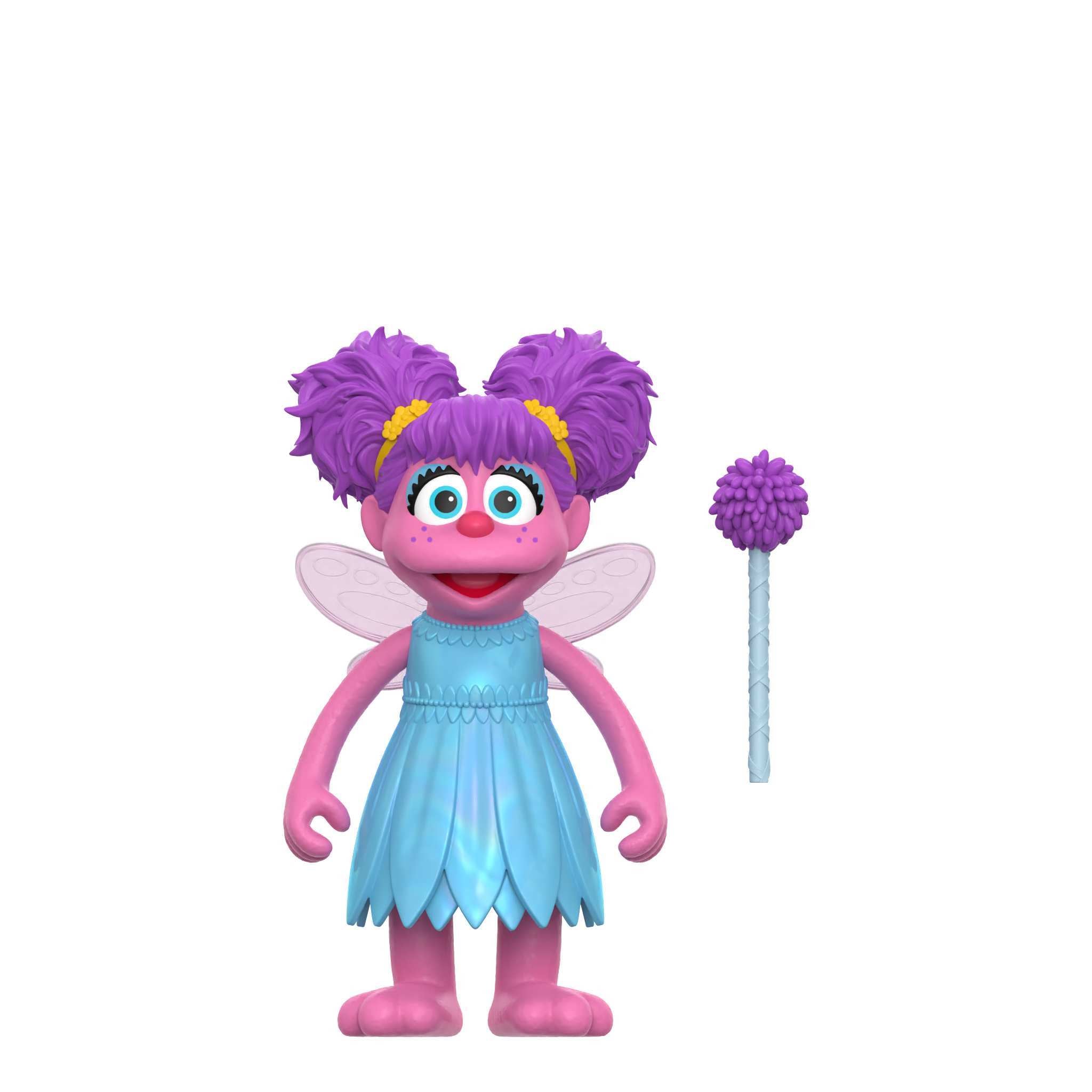 Super7 Sesame Street Abby Cadabby figurină Wave 05 cu baghetă