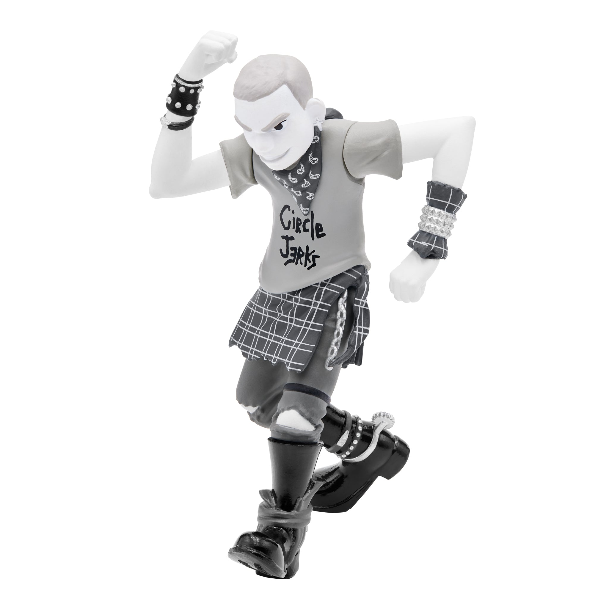 Super7 Circle Jerks Skank Man figurina Grayscale