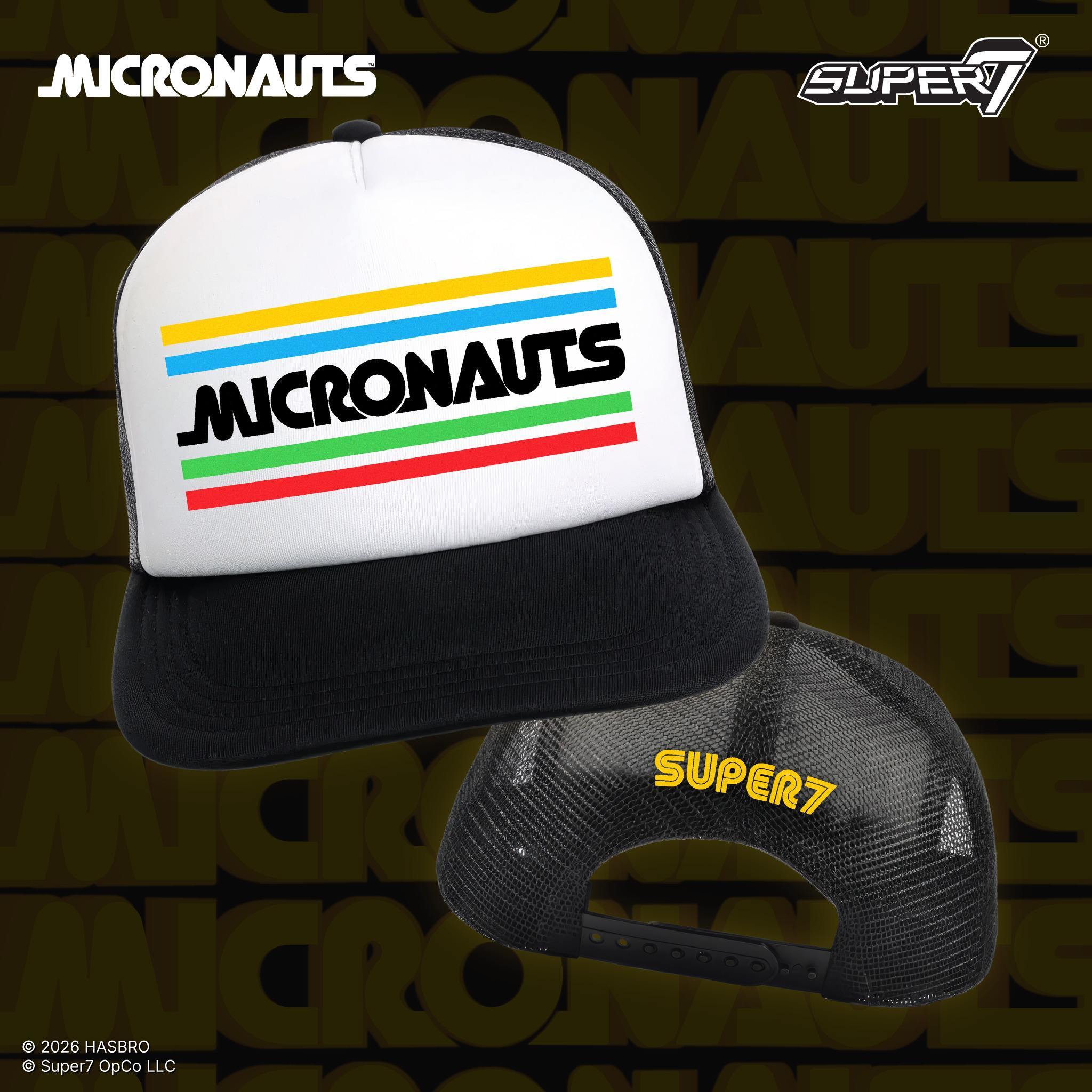 Super7 Micronauts sapca trucker neagra reglabila