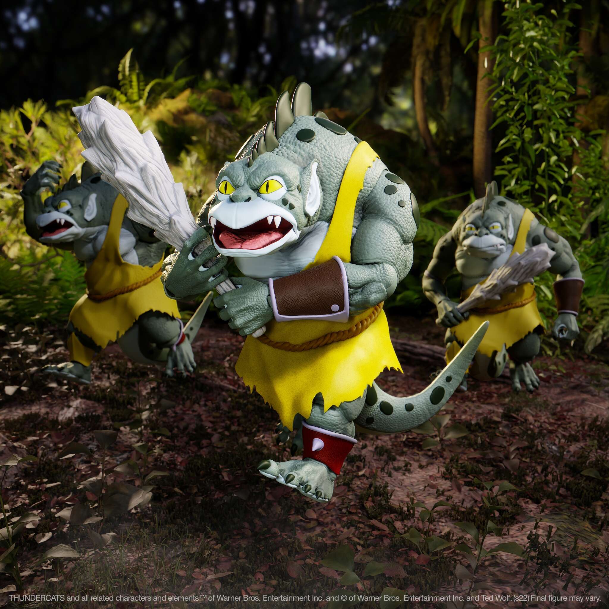 Super7 ThunderCats Ultimates Reptilians set 3 figurine articulate