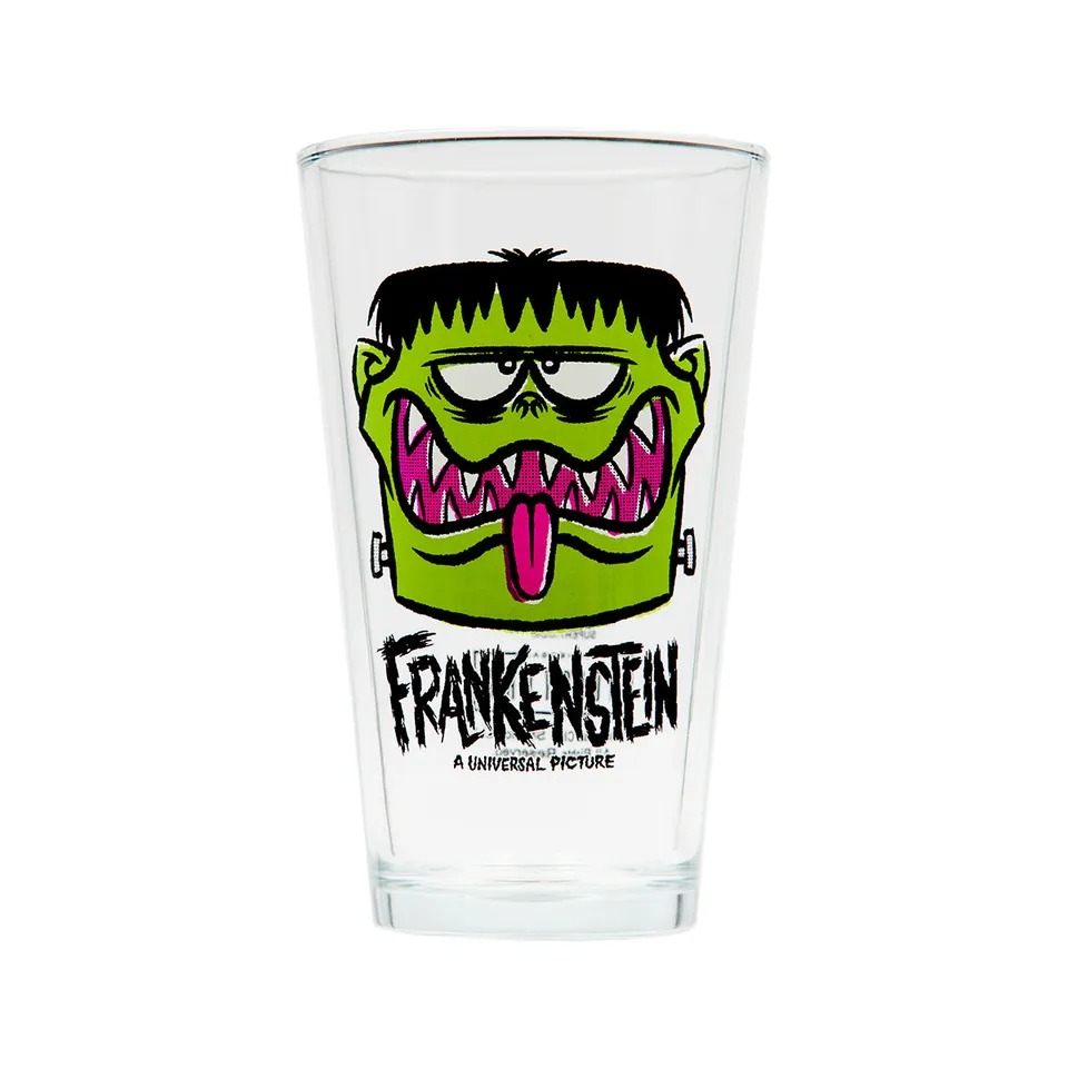 Super7 Universal Monsters Frankenstein pahar sticla 473 ml