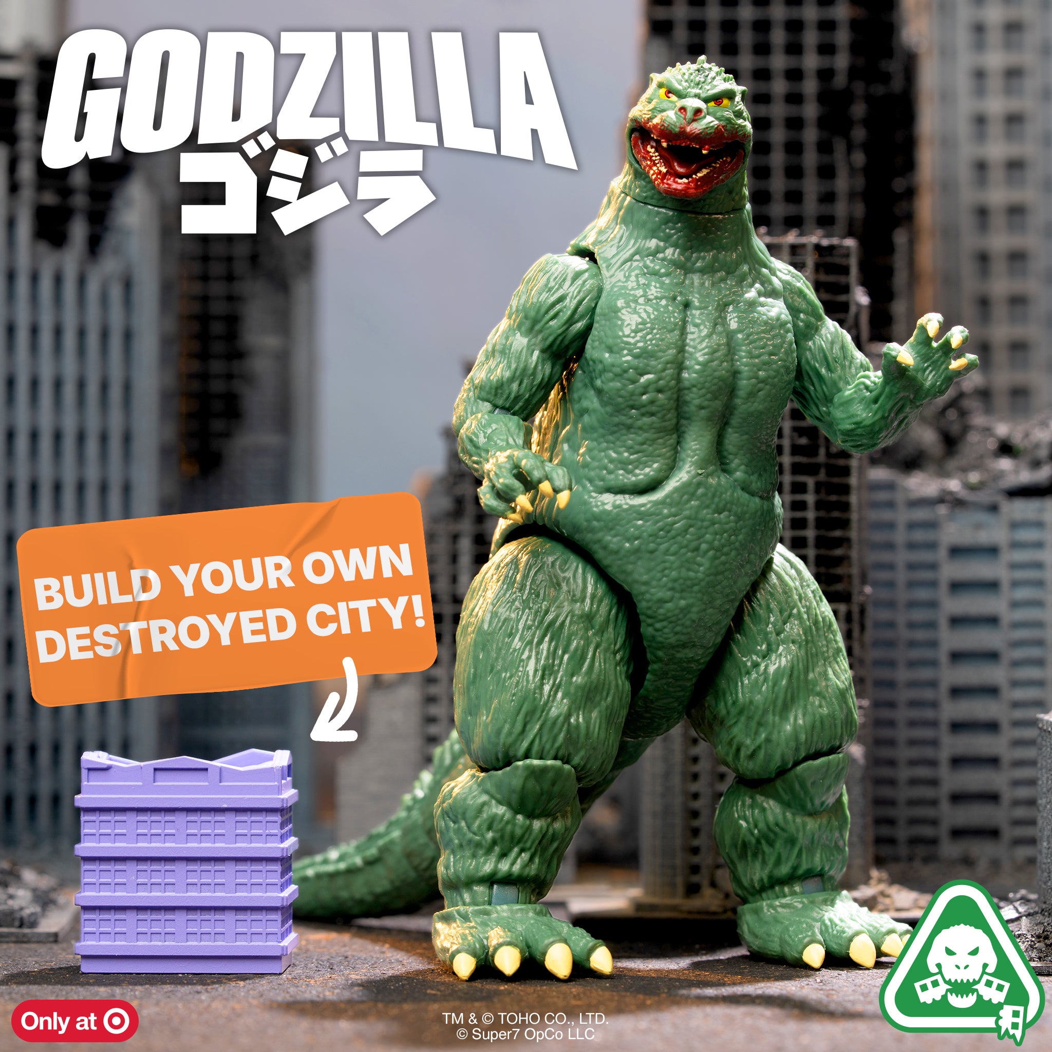 Super7 Toho Super Kaiju Godzilla 1989 figurina comic