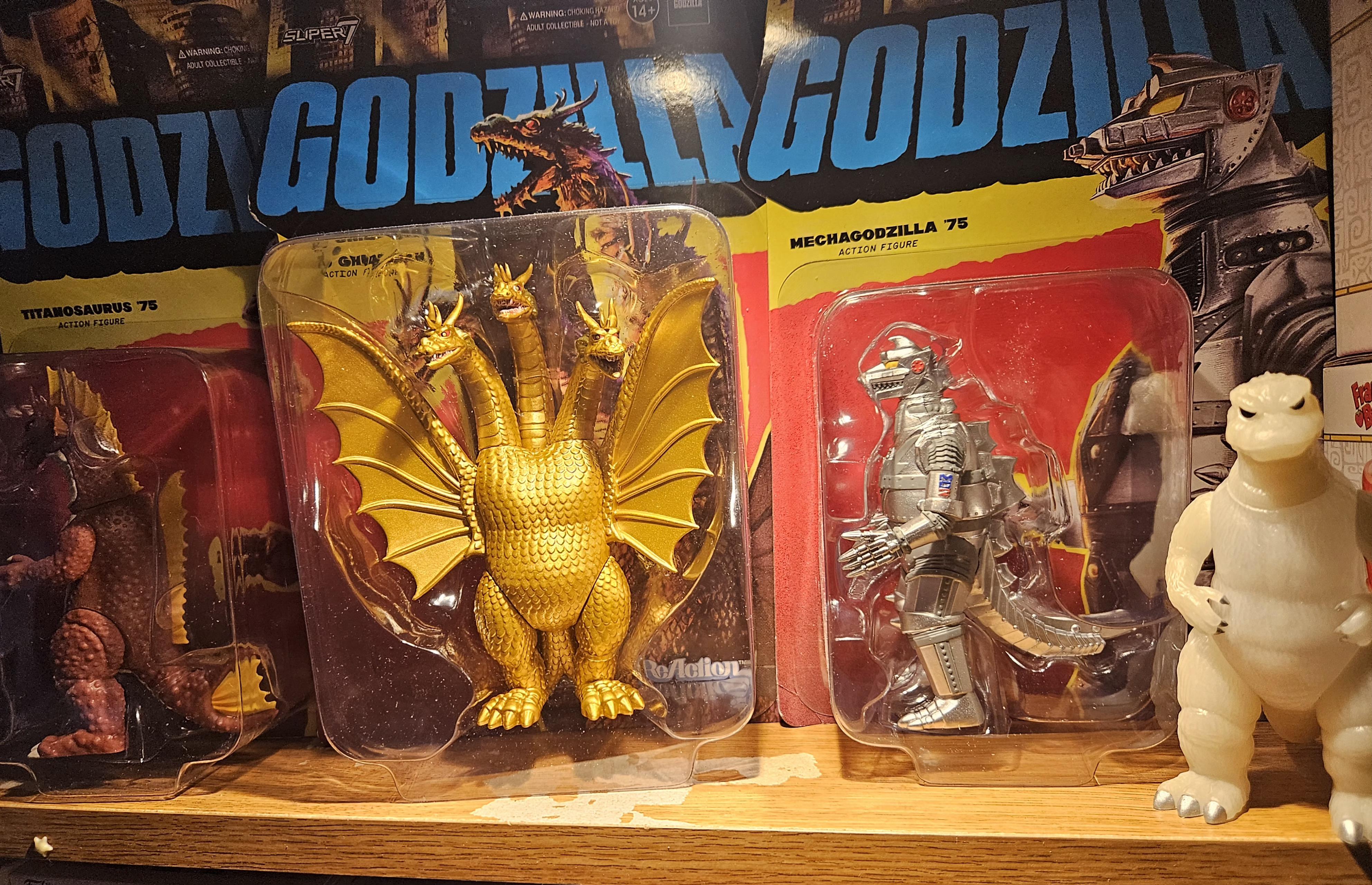 Super7 Toho Wave 07 set 4 figurine Godzilla 9,5 cm