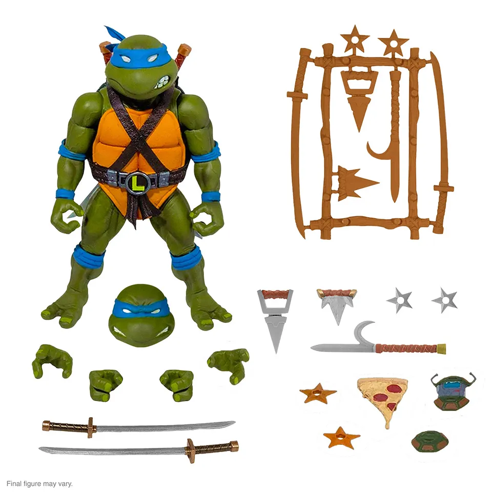 Super7 ULTIMATES Leonardo figurina articulata Wave 2