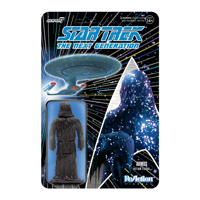 Super7 ReAction Armus Star Trek figurina 9 cm negru