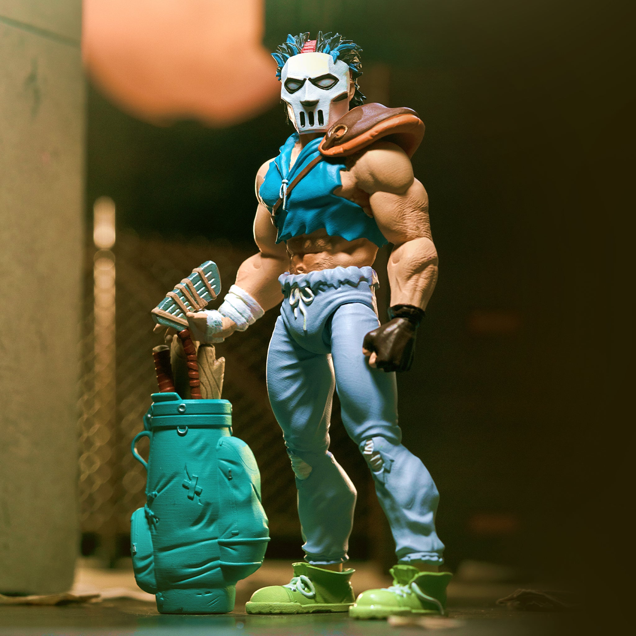 Super7 TMNT Ultimates Casey Jones figurina 7" accesorii