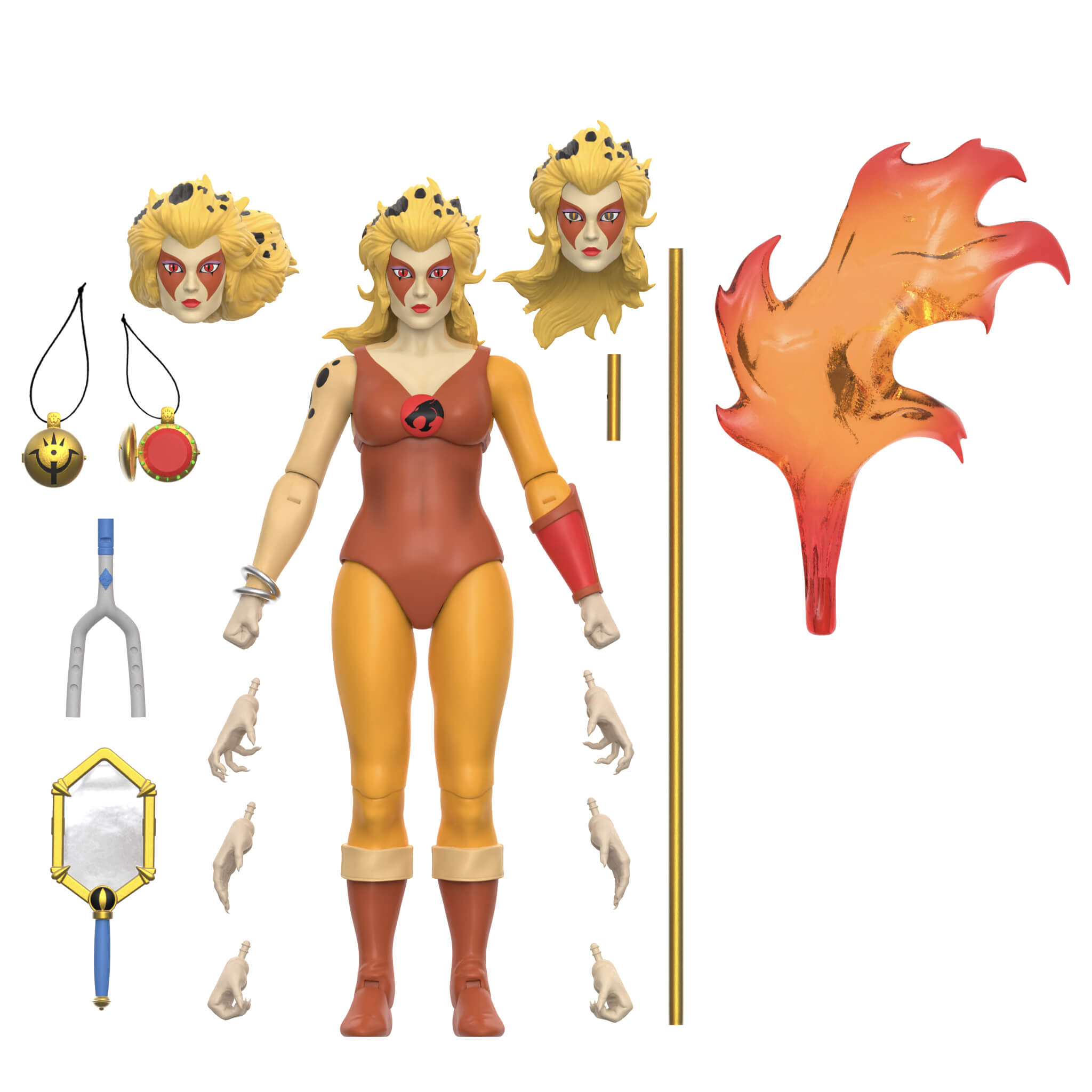 Super7 ThunderCats Ultimates Cheetara Tygra set 2