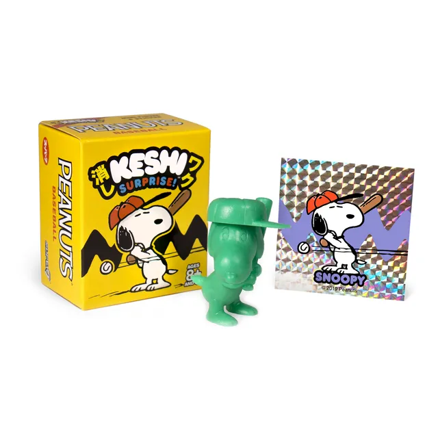 Super7 Peanuts Keshi Baseball figurina surpriza 4.5cm