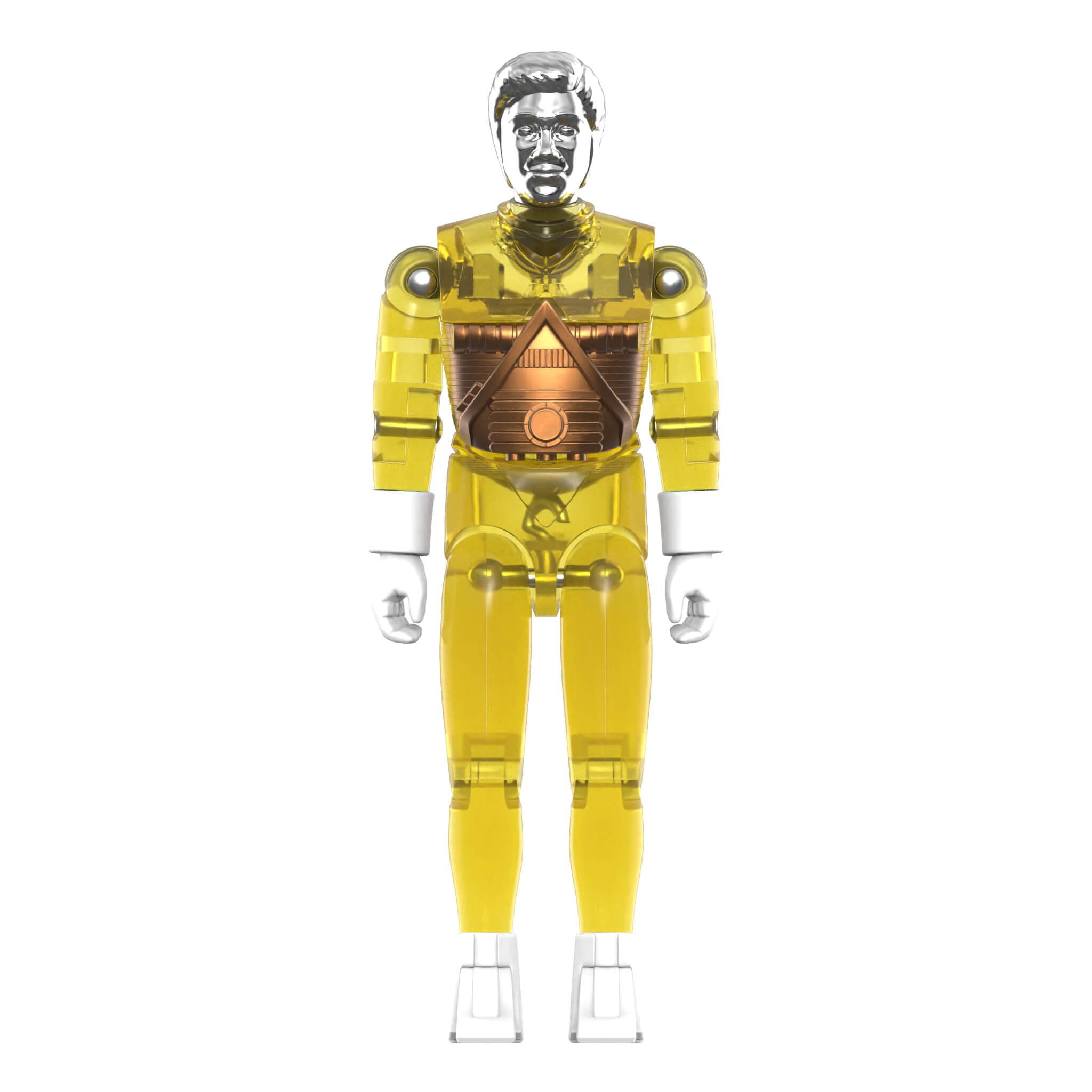 Super7 Micronauts ReAction+ figurina Time Traveler galben 10 cm