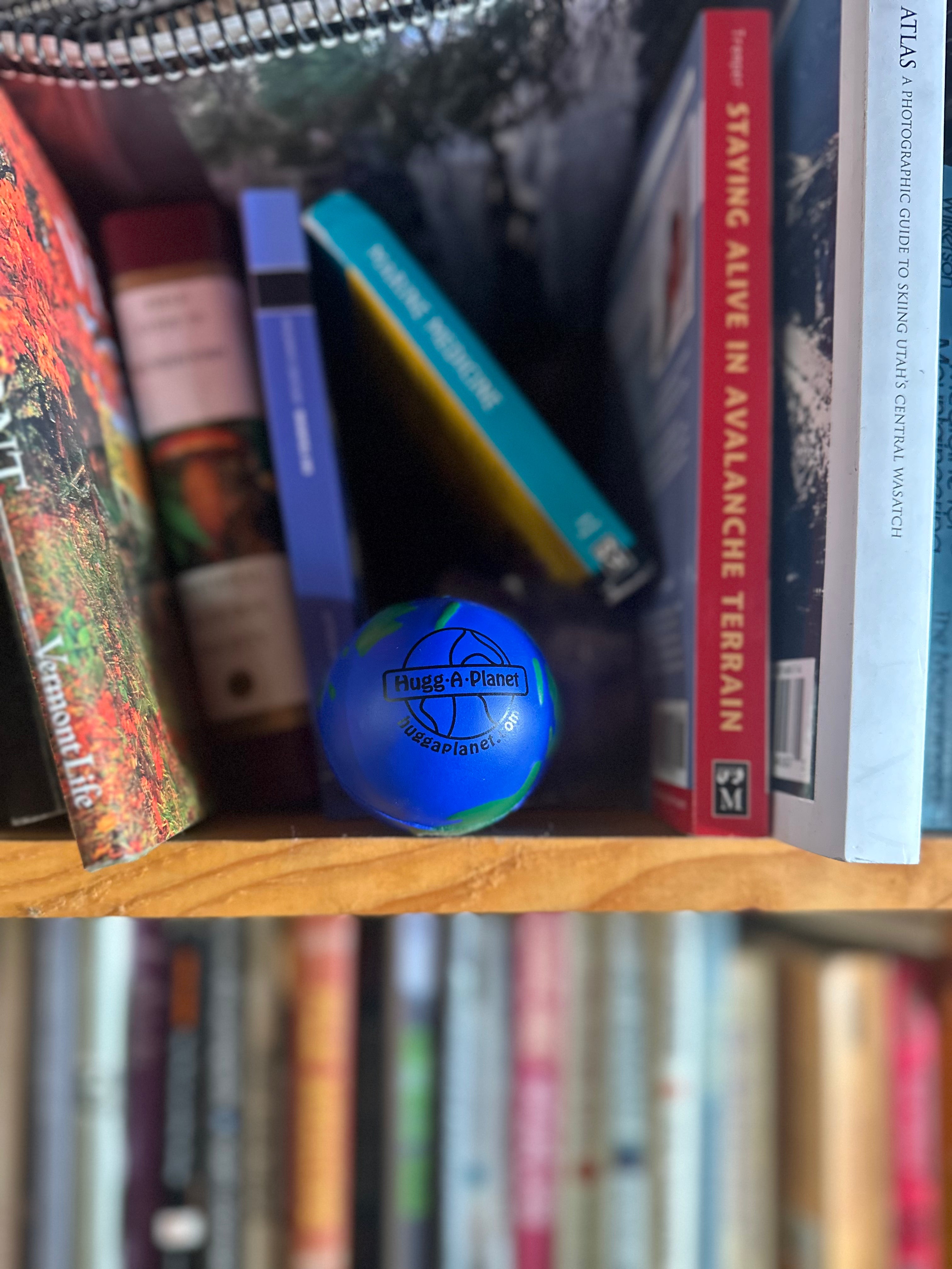 Hugg a Planet Earth minge antistres Pământ 6,5 cm spumă