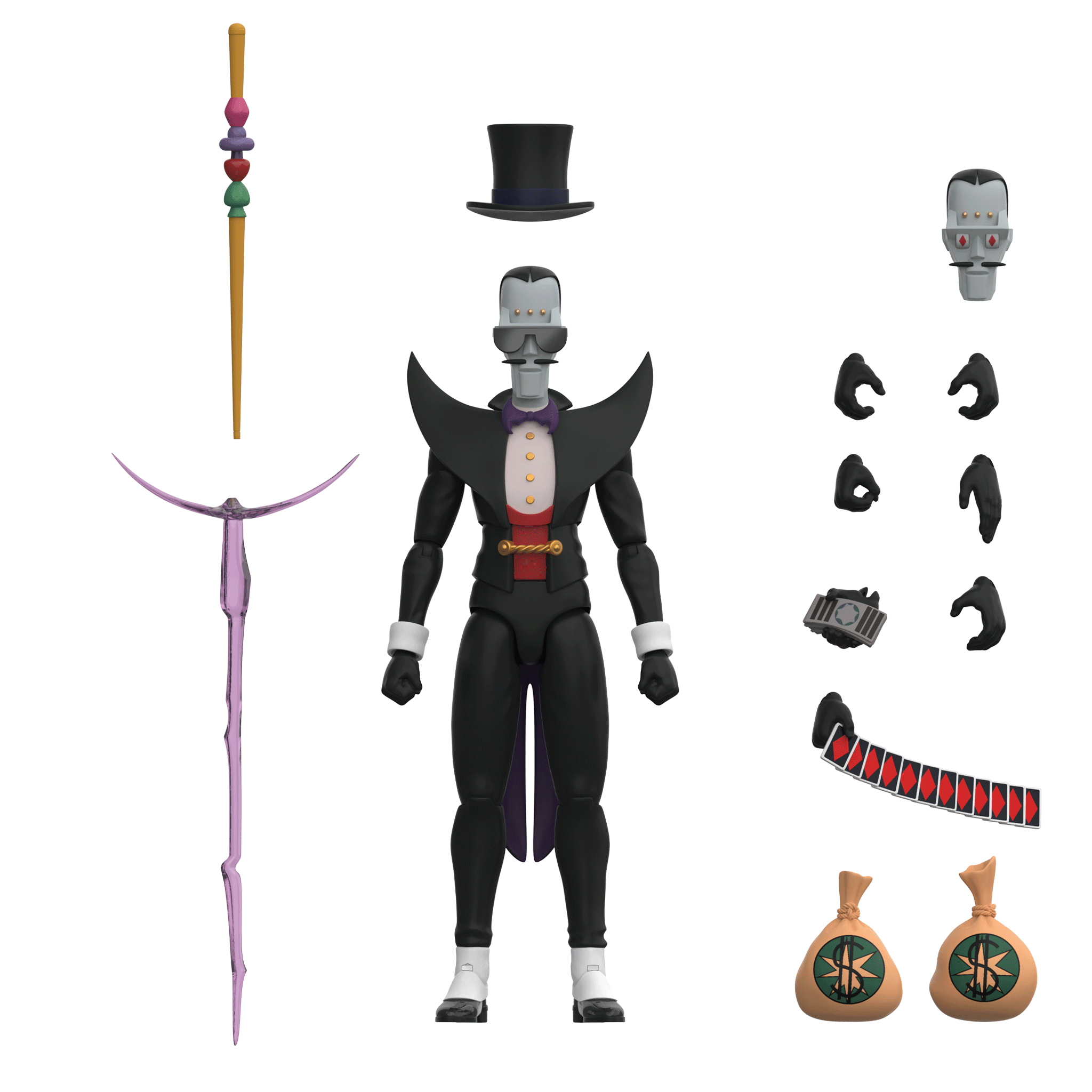 Super7 ULTIMATES Wave 08 Copper Kidd set 3 figurine