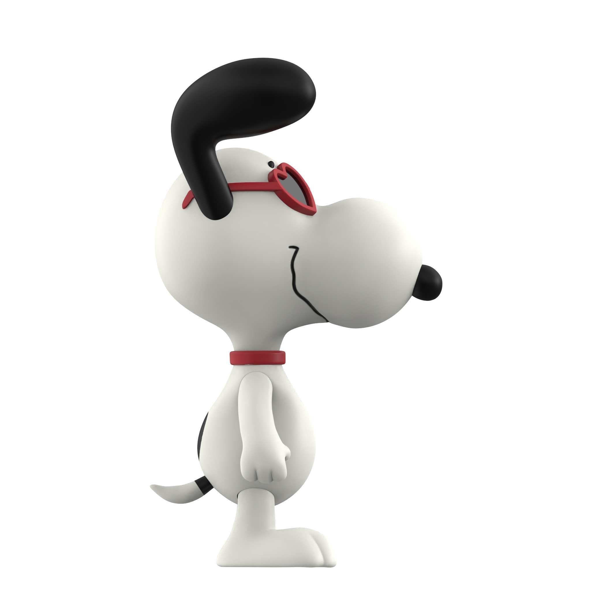 Super7 Peanuts ReAction Snoopy Heart Eyes figurină