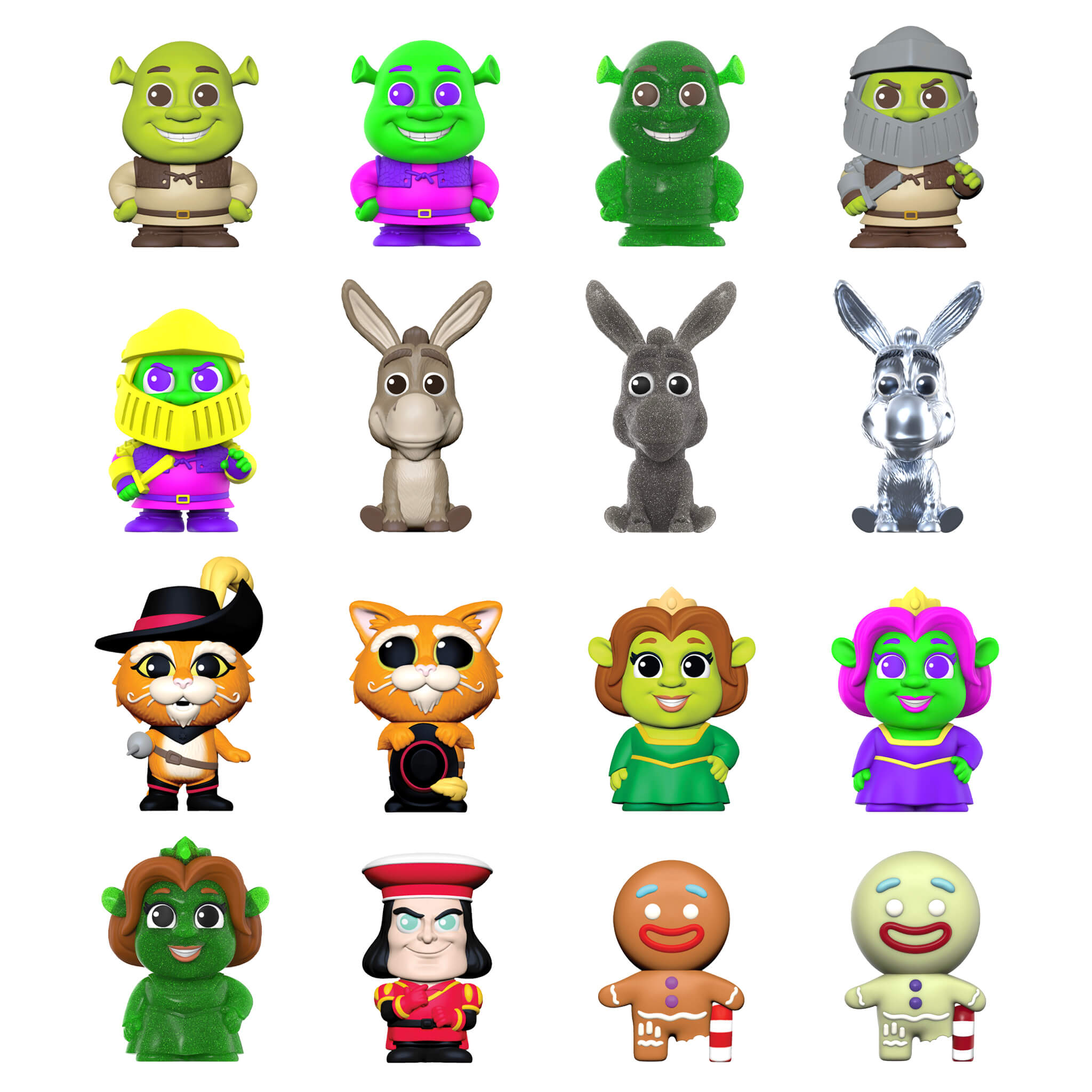 Super7 Shrek FUN FUN Mini Wave 01 blind box set