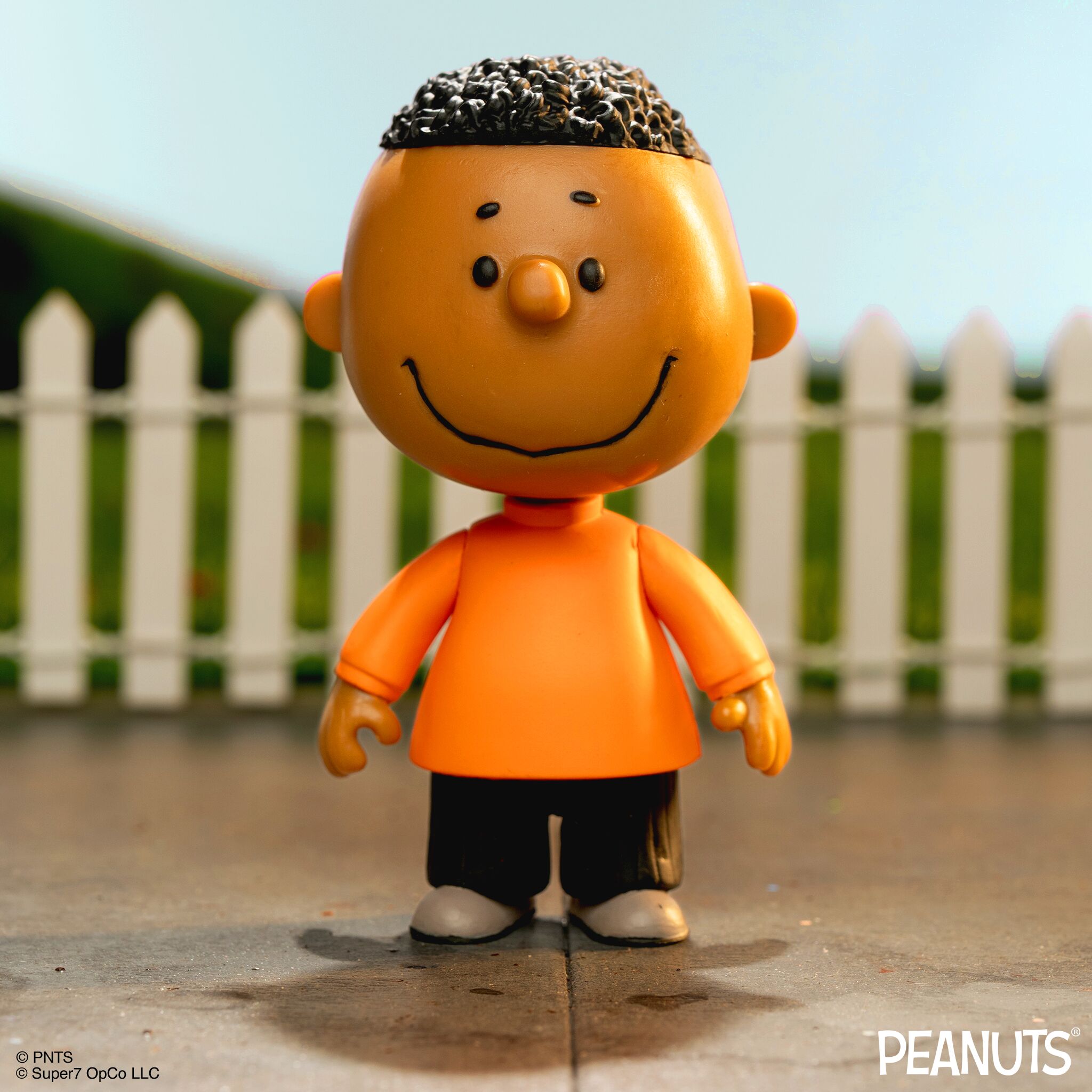 Super7 Peanuts ReAction Franklin figurina 3.75 inch benzi desenate