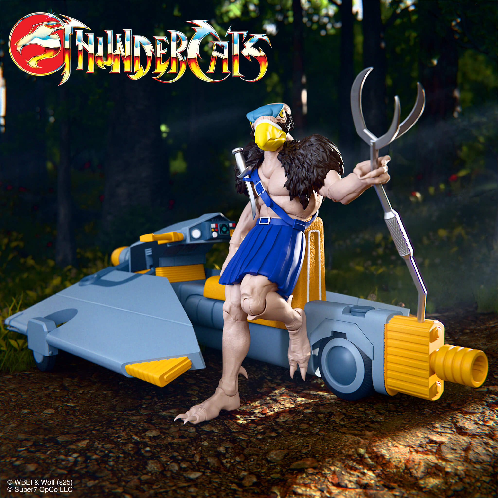 Super7 ThunderCats ULTIMATES Skycutter Vultureman set