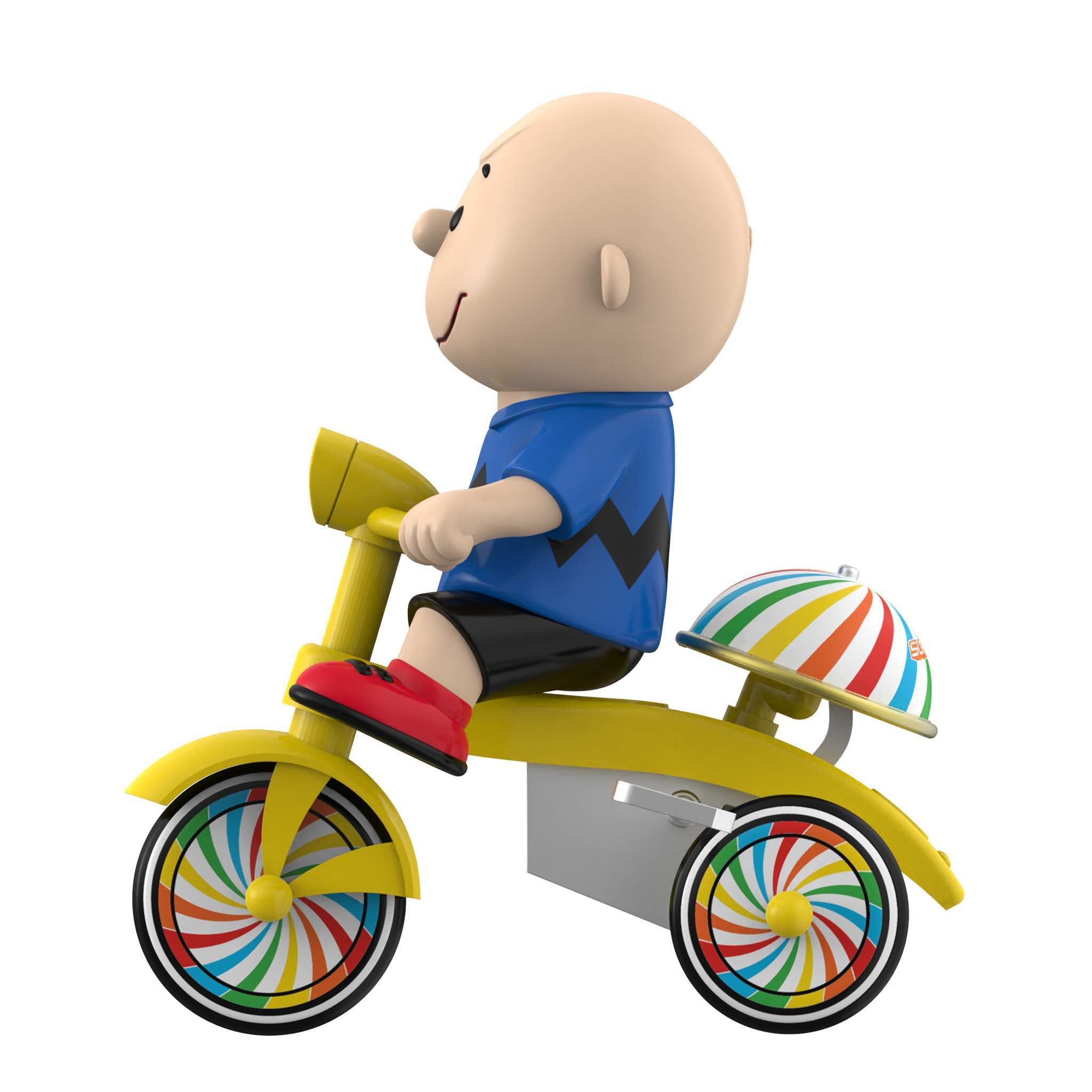 Super7 Super Cycles Peanuts Charlie Brown tricicleta albastra