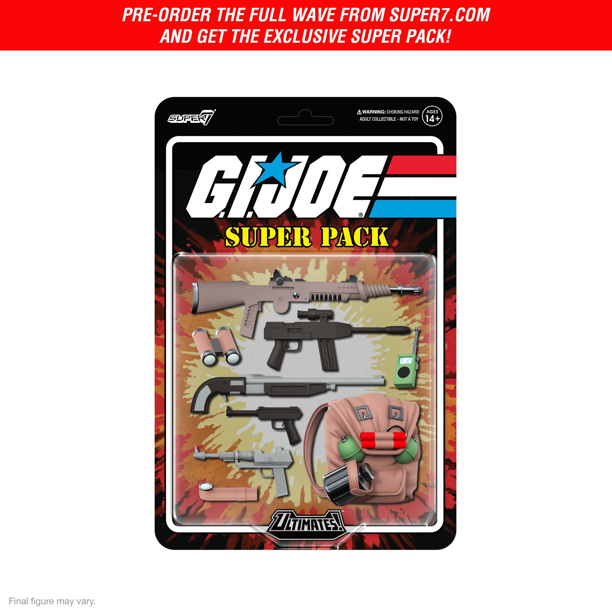 Super7 G.I. Joe Ultimates Stalker figurina 18 cm Wave 4