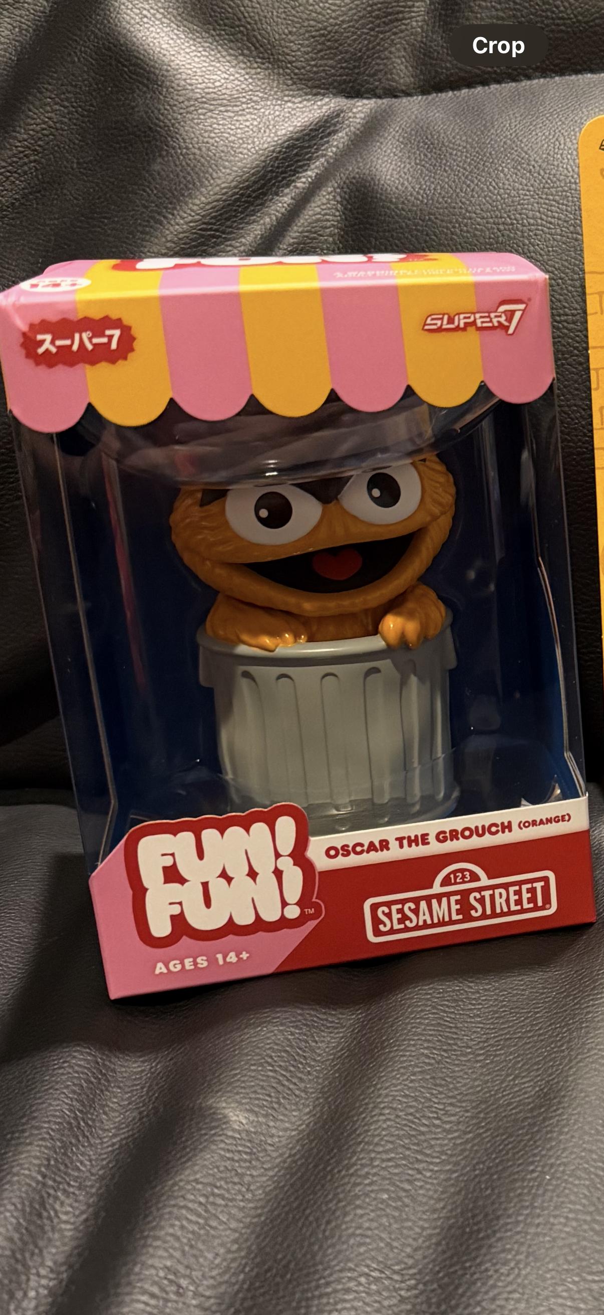 Super7 FUN FUN Oscar portocaliu figurina vinil 5 inch
