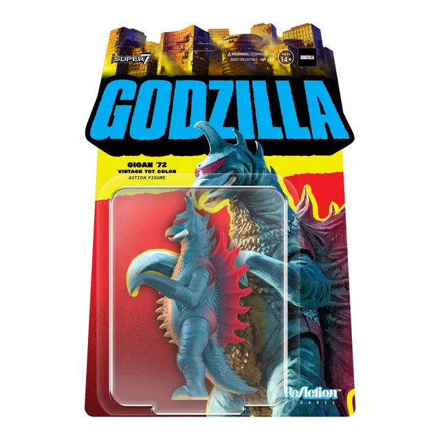 Super7 Toho ReAction Gigan figurină toy recolor articulată