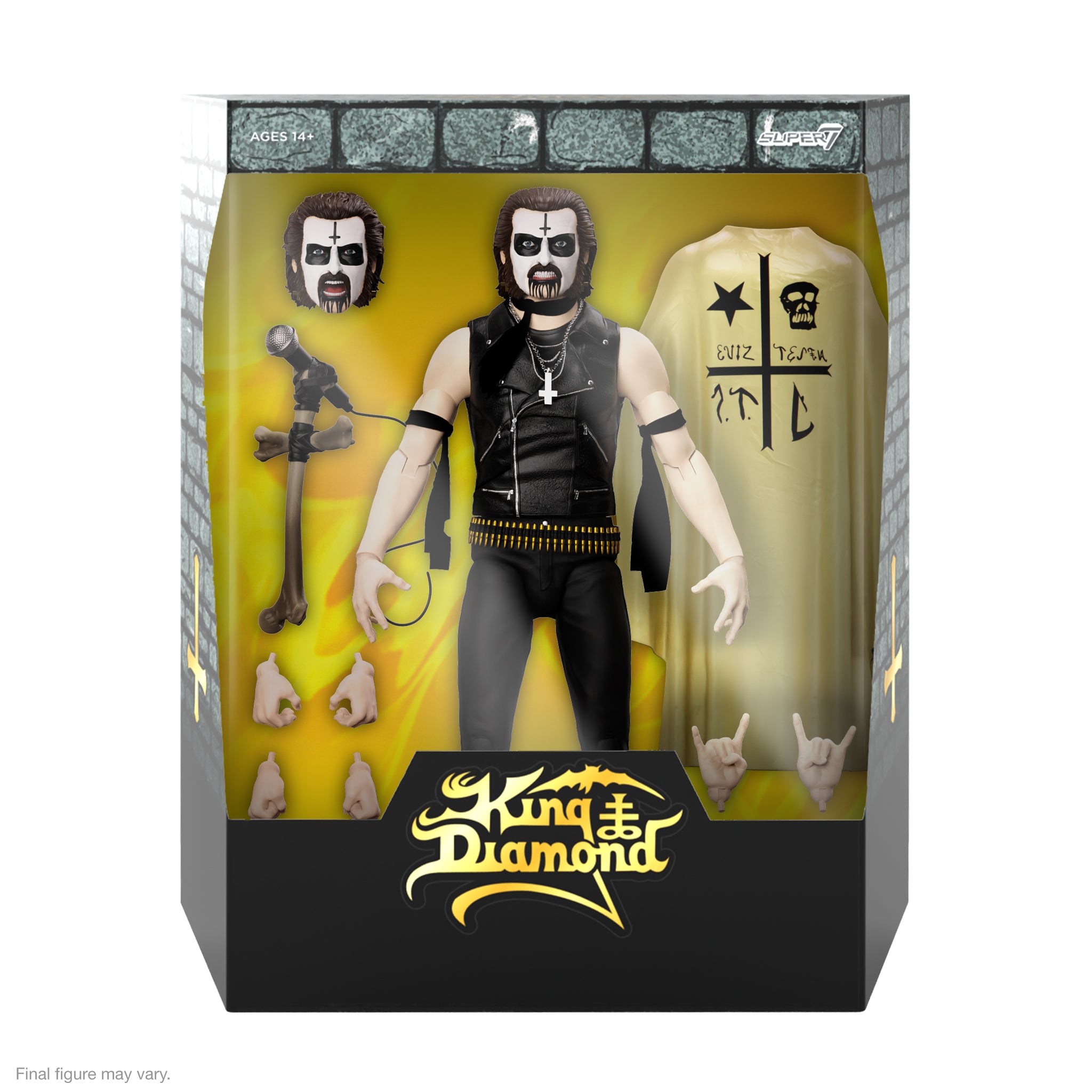Super7 ULTIMATES King Diamond 1st Appearance figurina 18 cm