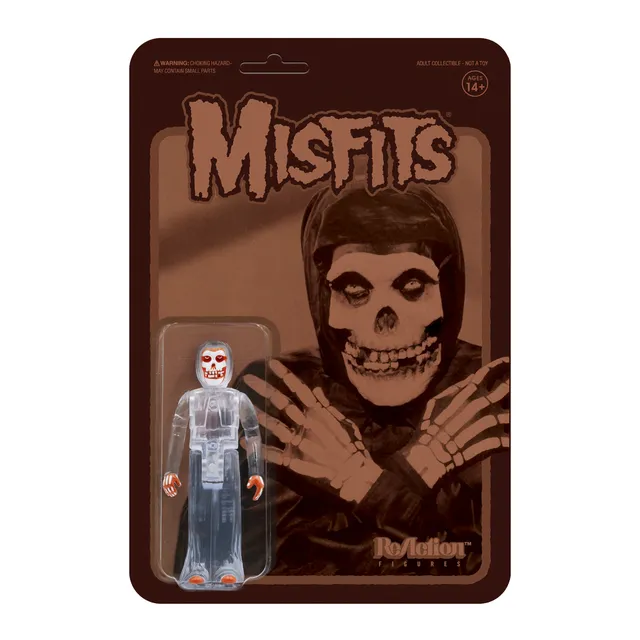 Super7 ReAction Misfits Fiend Collection 2 figurină transparentă