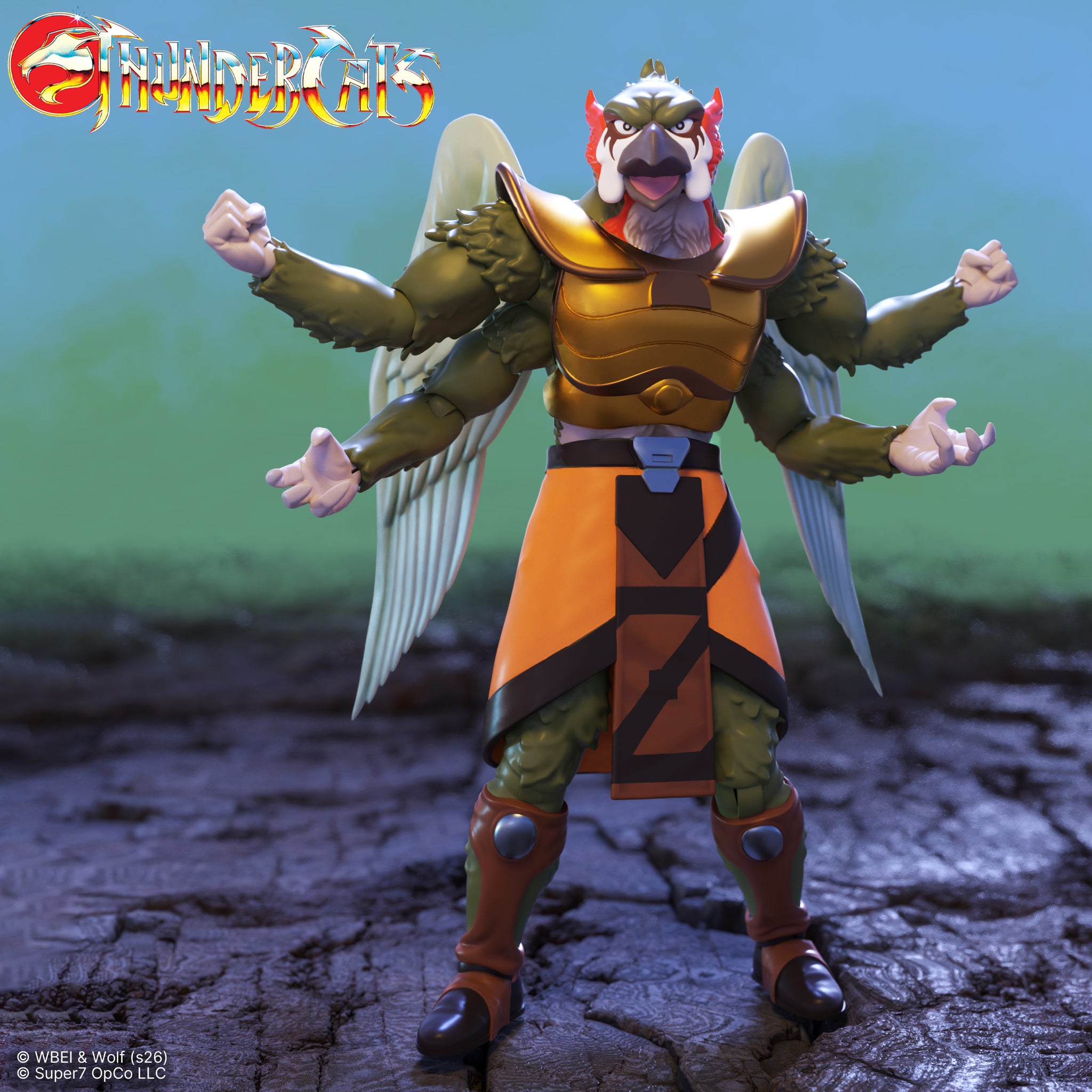 Super7 ThunderCats Ultimates Zaxx figurina 18cm Wave 15
