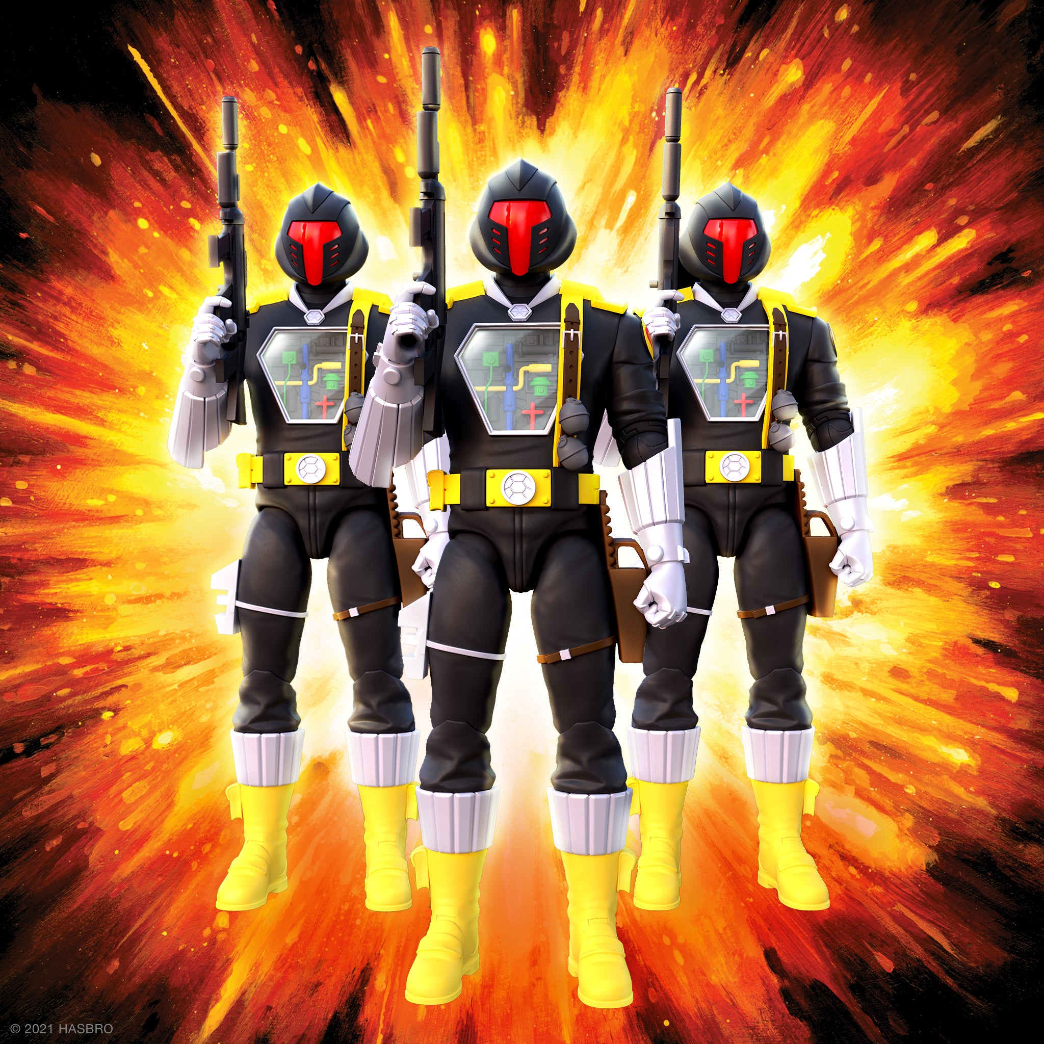 Super7 ULTIMATES G.I. Joe B.A.T. Cartoon figurină 18cm robot