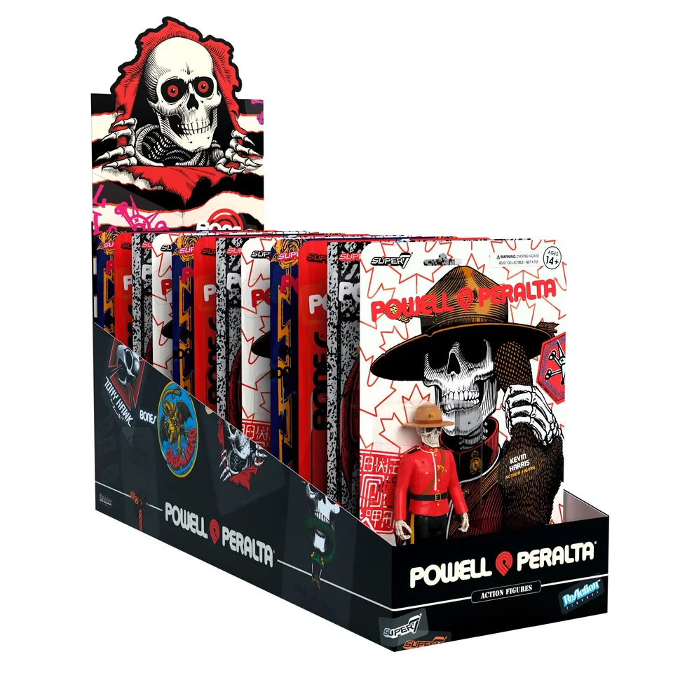 Super7 ReAction Powell-Peralta Wave 04 set 12 figurine PDQ