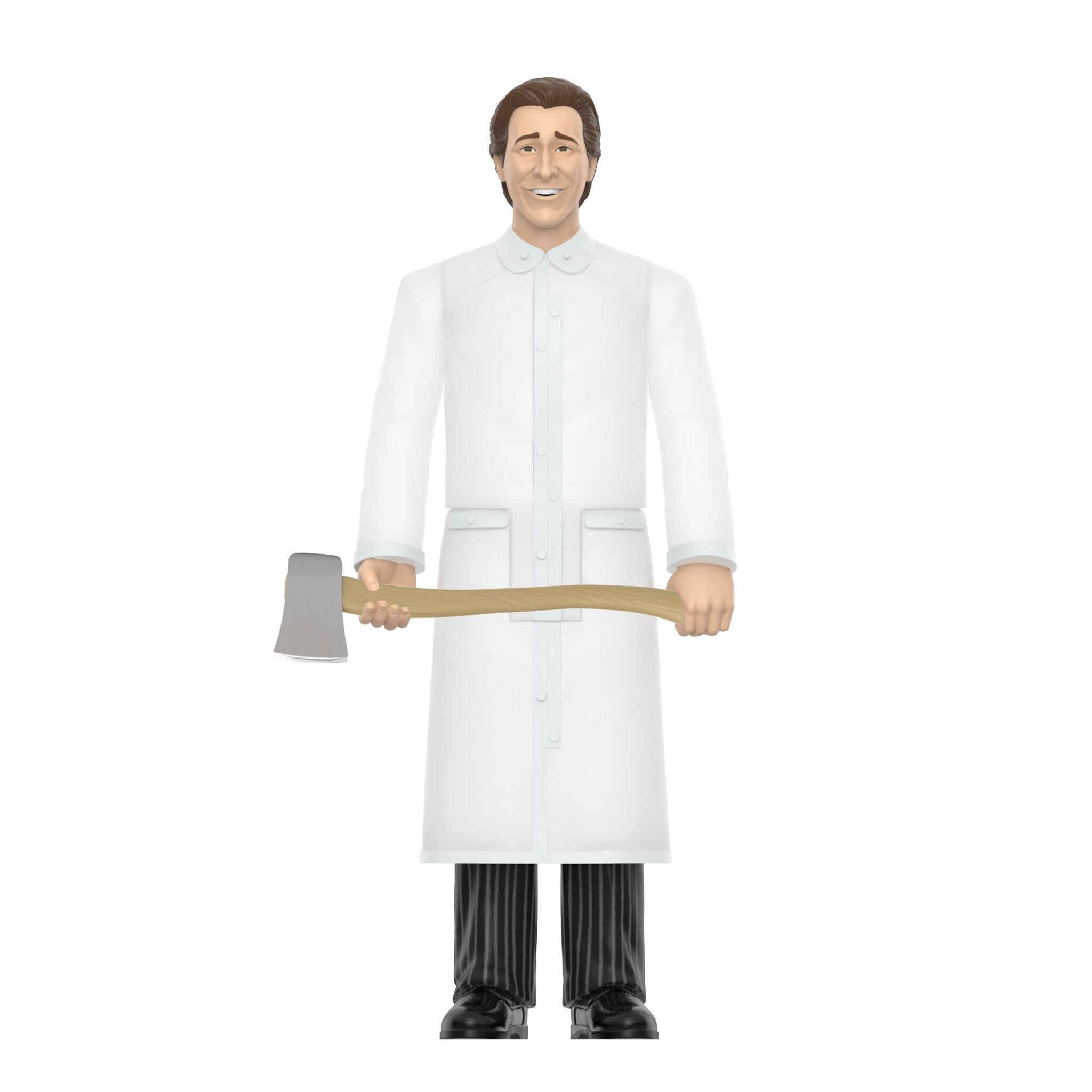 Super7 ReAction Wave 01 Patrick Bateman figurina raincoat