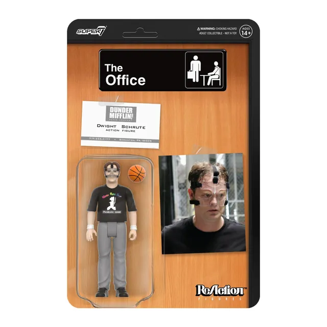 Super7 The Office ReAction Dwight Schrute figurină baschet 3.75