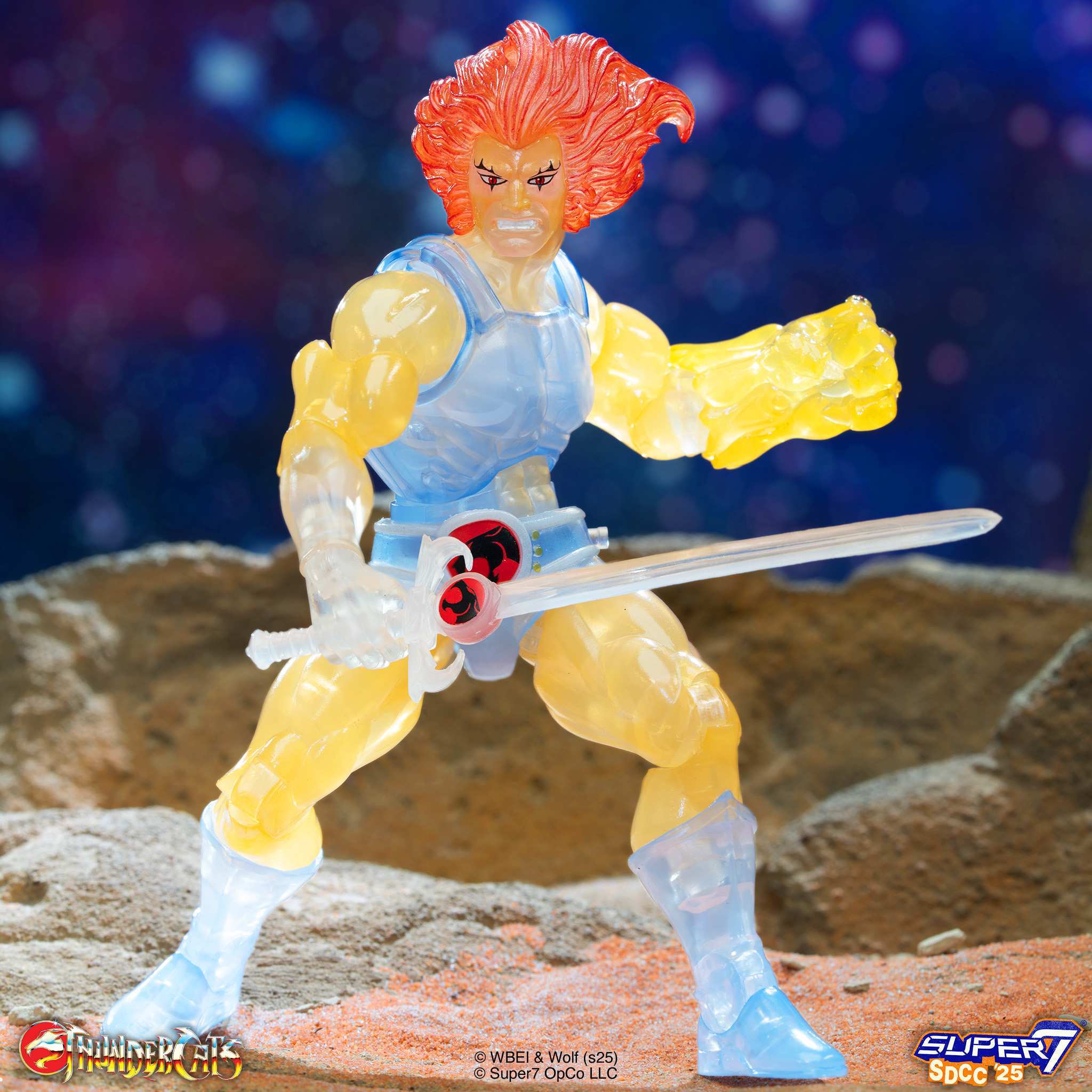 Super7 ThunderCats Ultimates Lion-O figurina astrala 18 cm