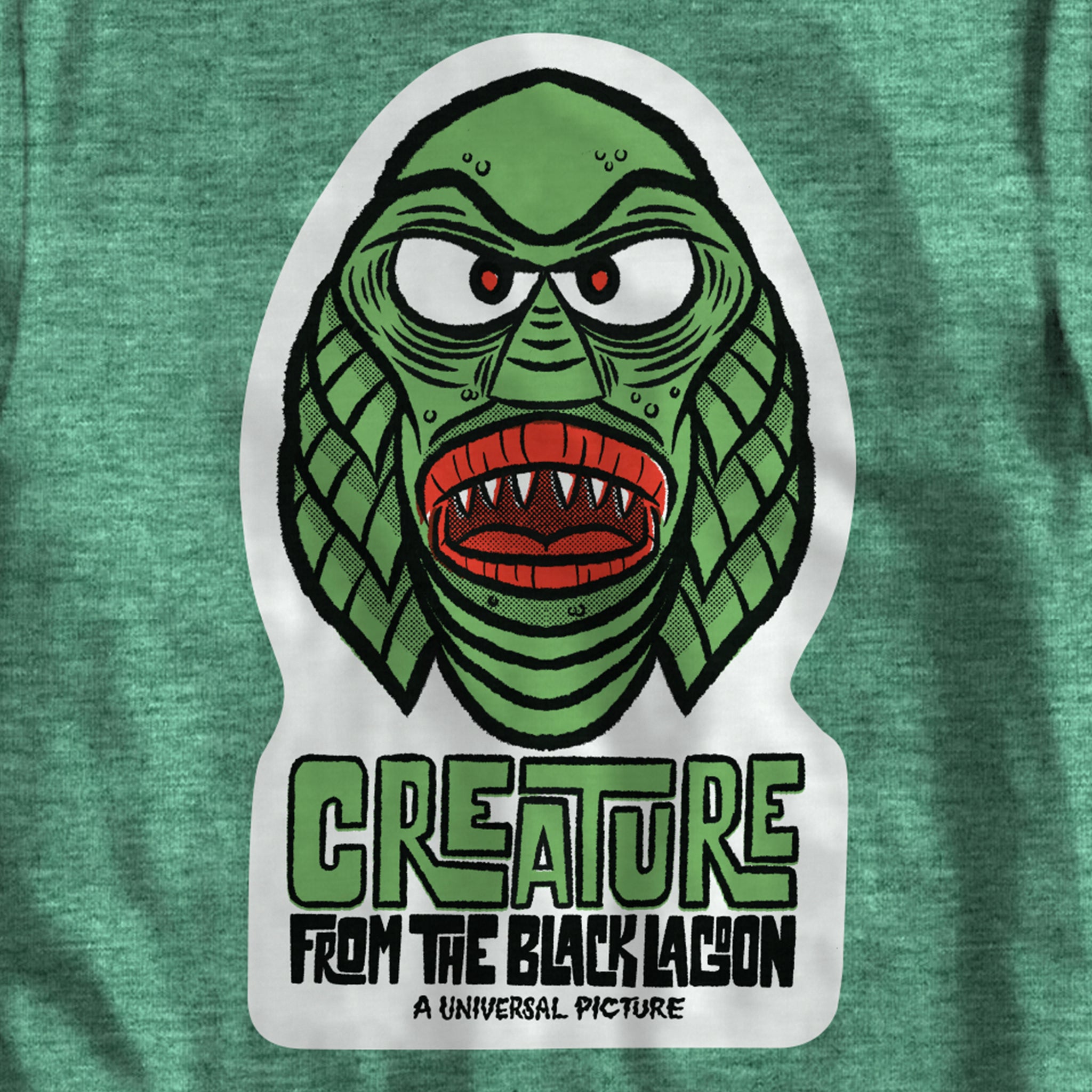 Super7 Universal Monsters FreakyFaces tricou Creature Green