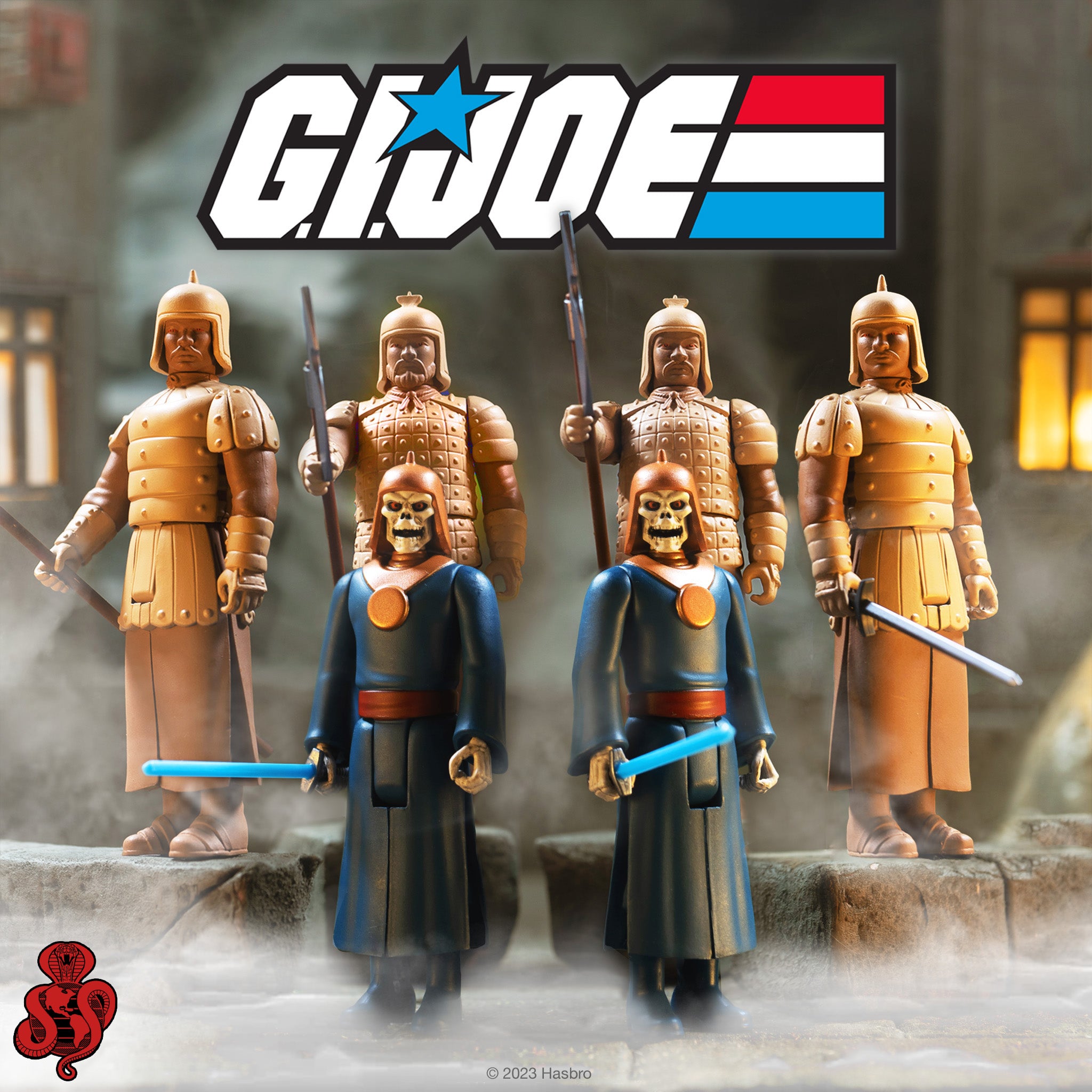 Super7 ReAction G.I. Joe City of the Dead figurine set 6