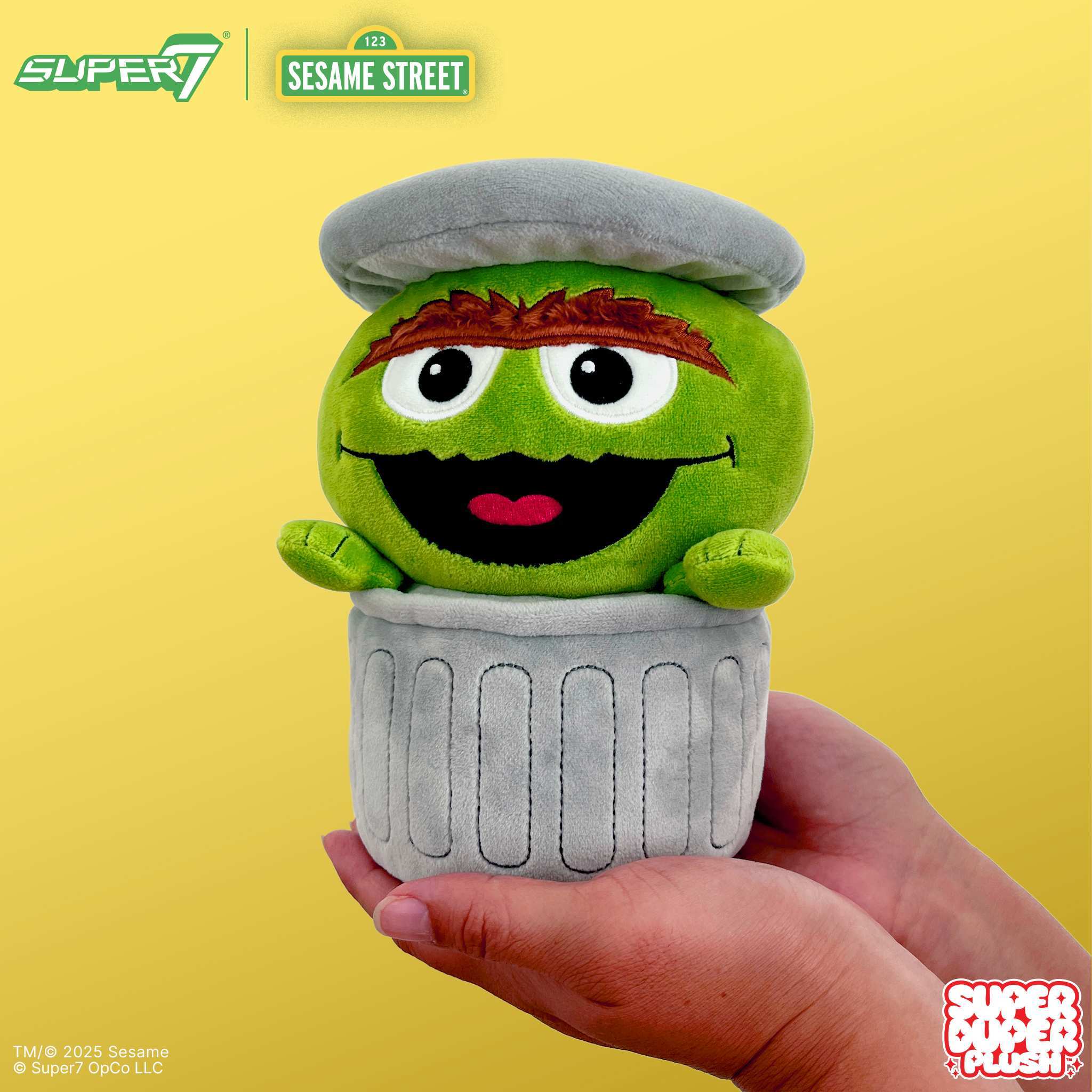 Super7 Sesame Street Oscar Yip Yip plus set 20 cm
