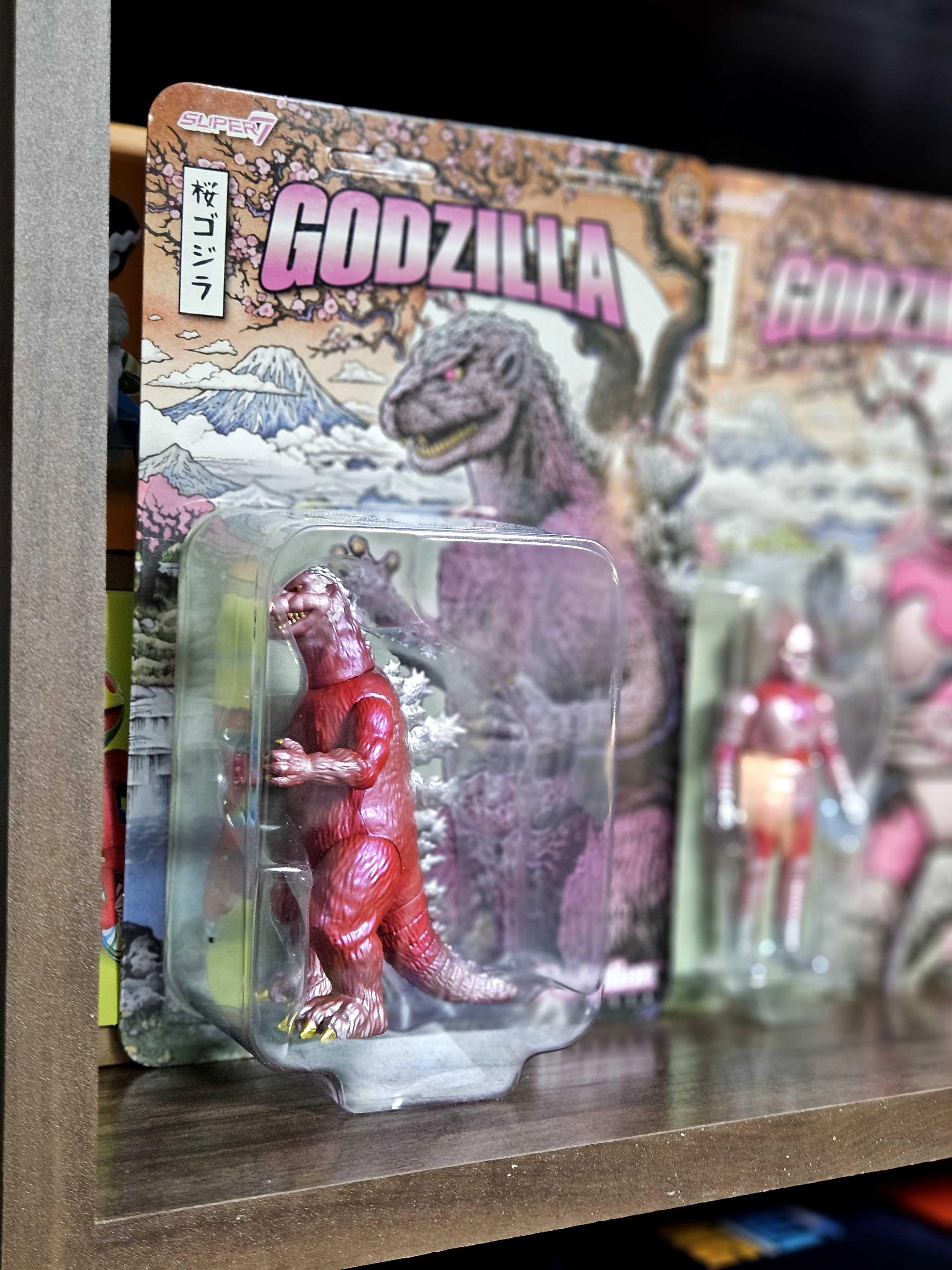 Super7 Toho ReAction Godzilla 54 figurină cherry blossom