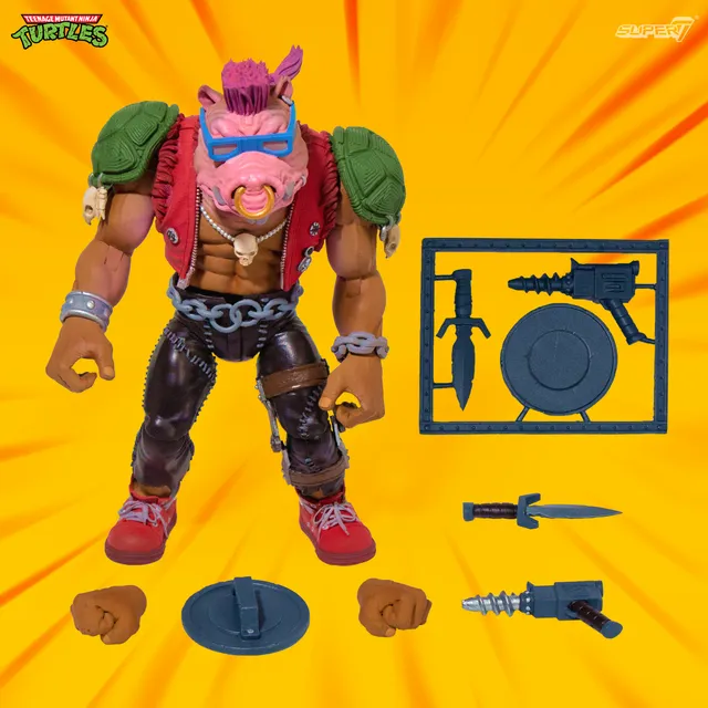 Super7 TMNT Bebop ULTIMATES figurina 18 cm Wave 2