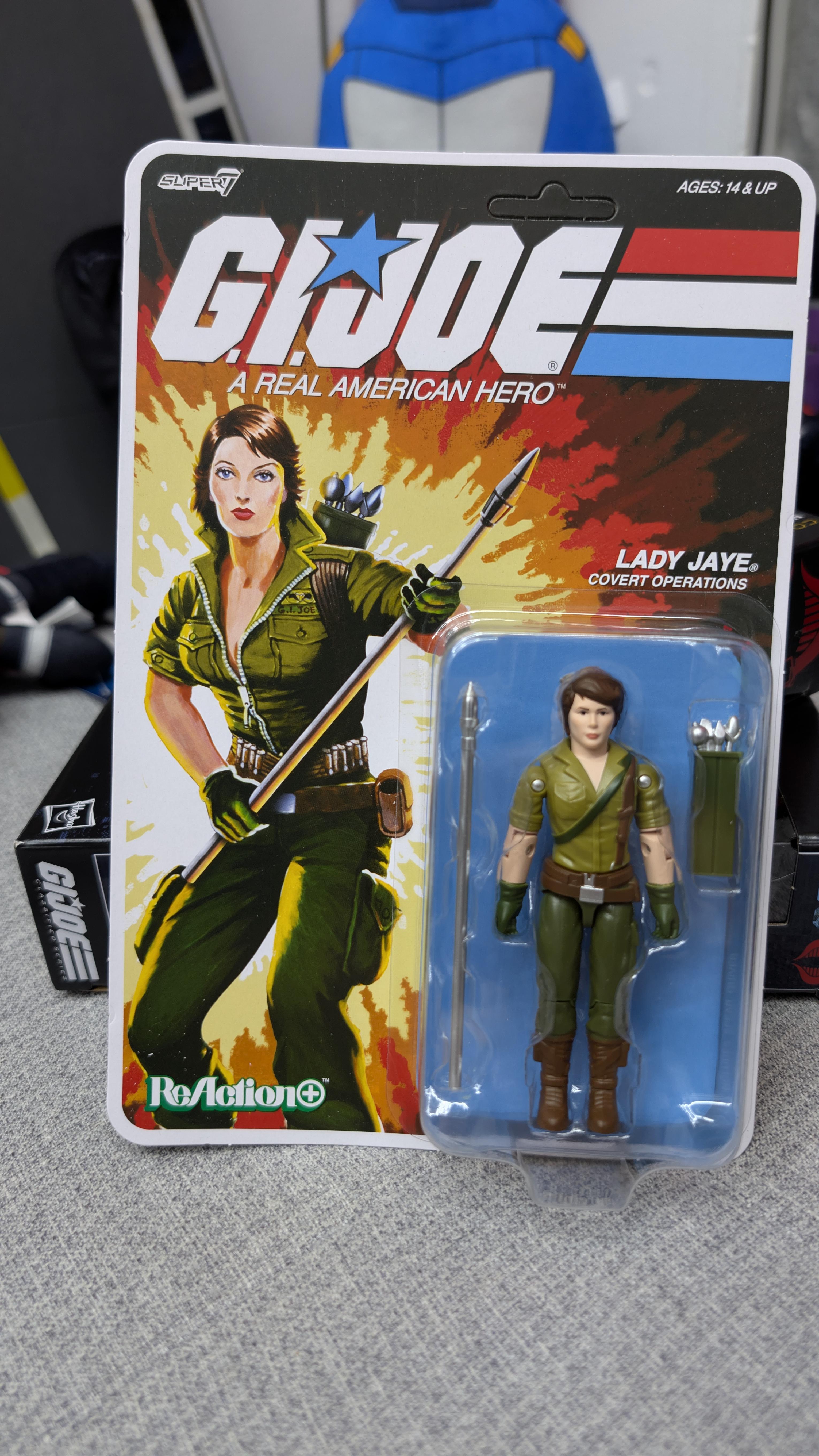 Super7 ReAction+ G.I. Joe set 4 figurine Wave 09