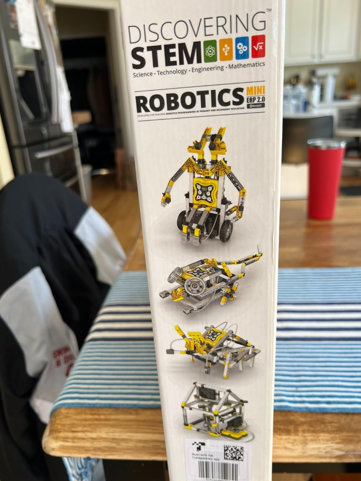 Engino Discovering STEM Mini ERP 2.0 robot programabil 8 modele